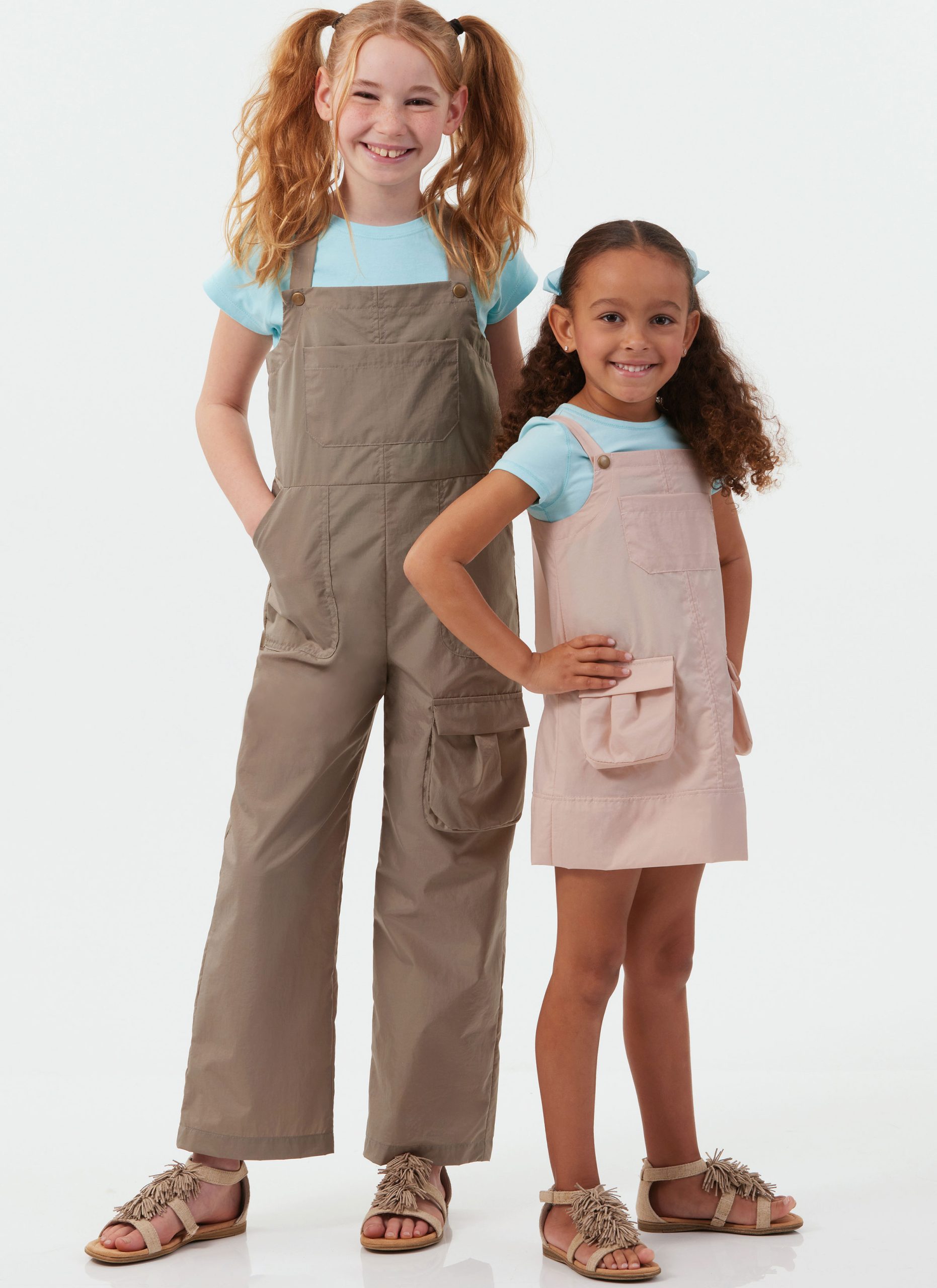 McCalls Child/Teen Pinafore & Overalls M8489