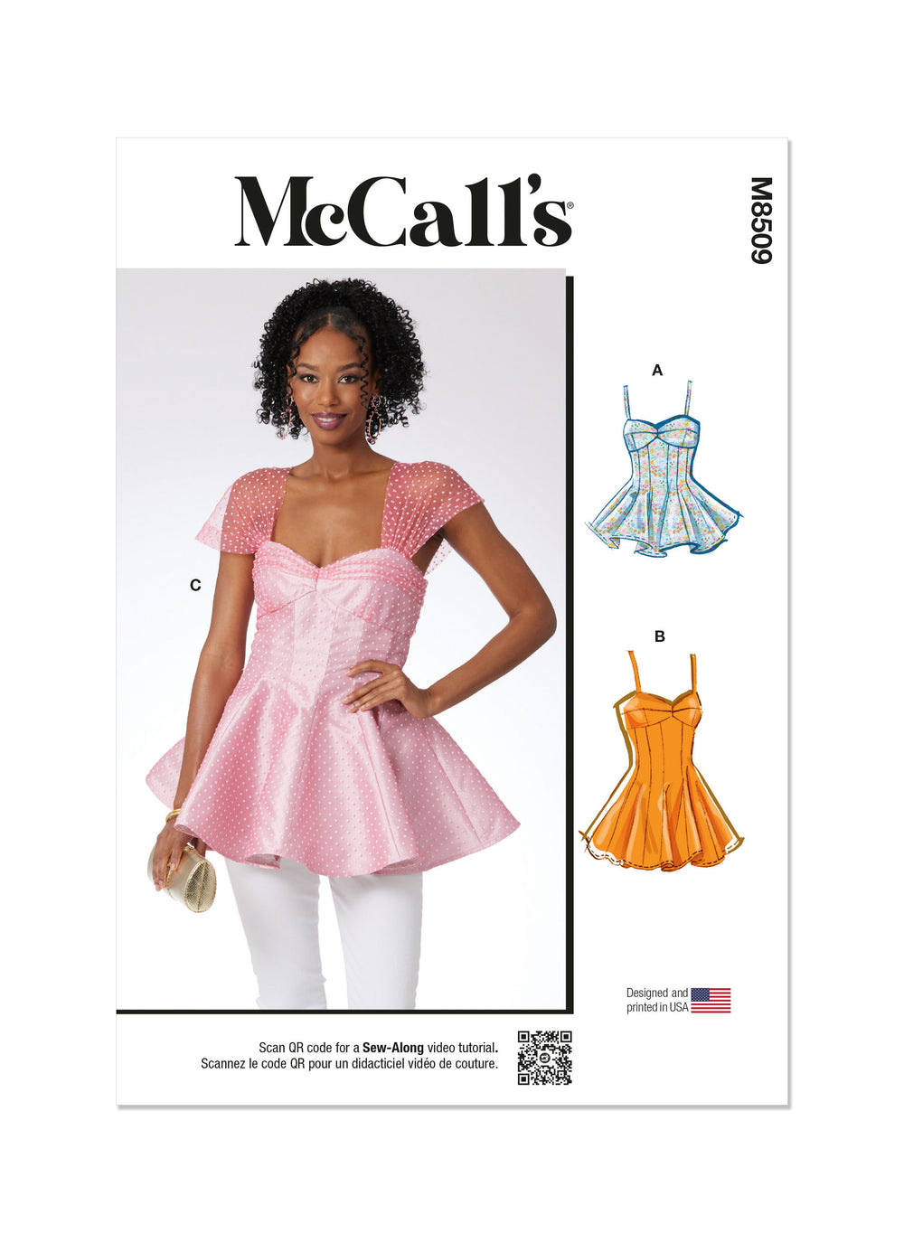 McCalls Tops M8509