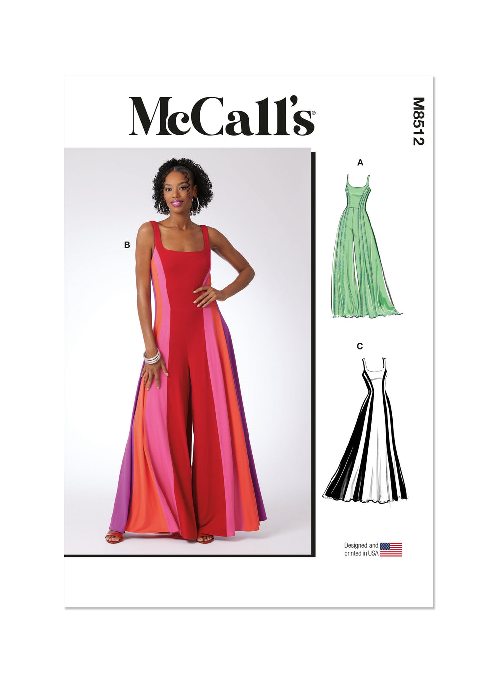 McCalls Jumpsuit & Dress M8512