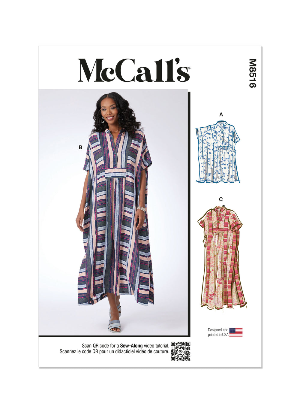 McCalls Caftans M8516