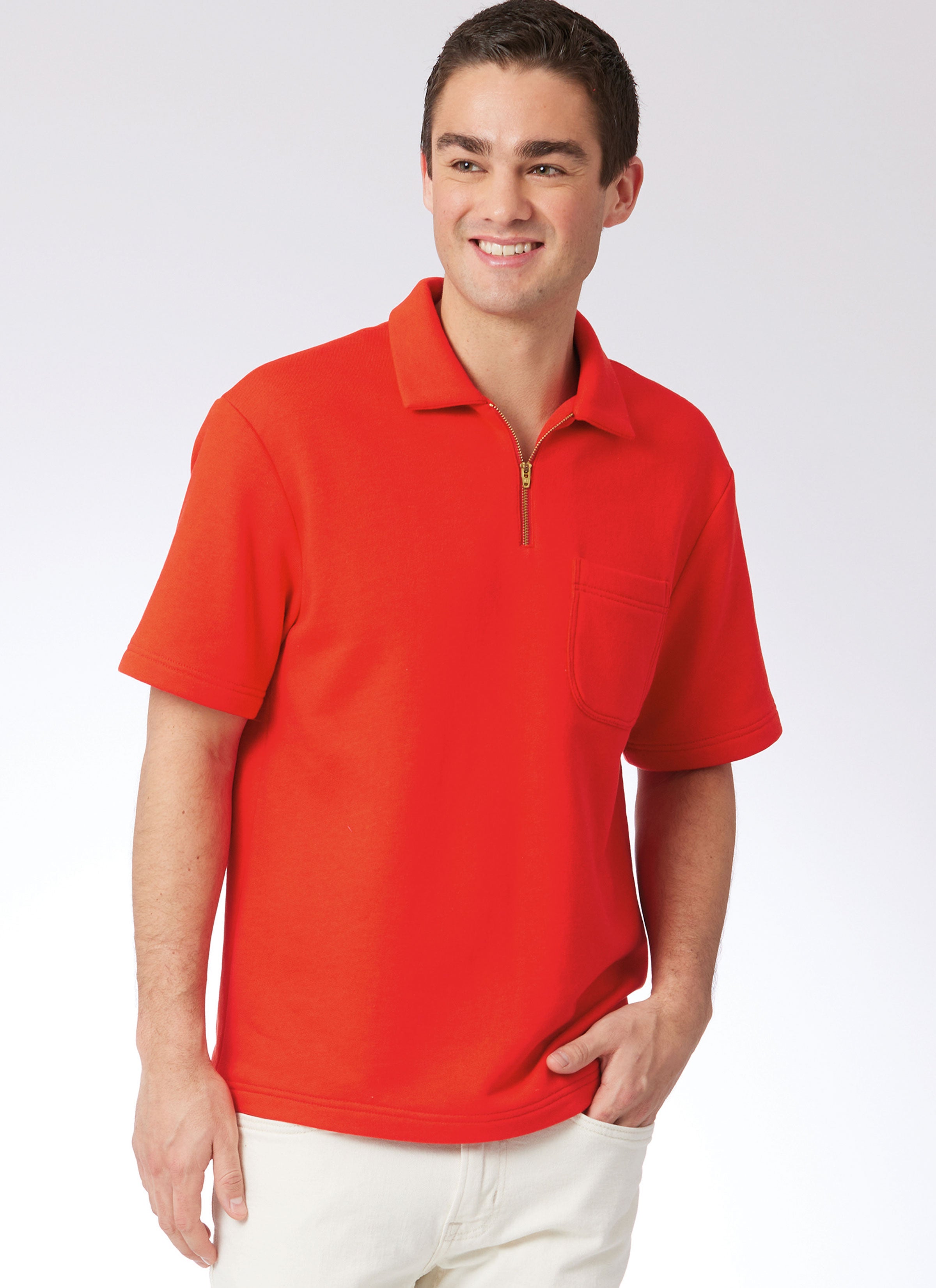 McCalls Men's Polo Shirts M8518 – The Fold Line