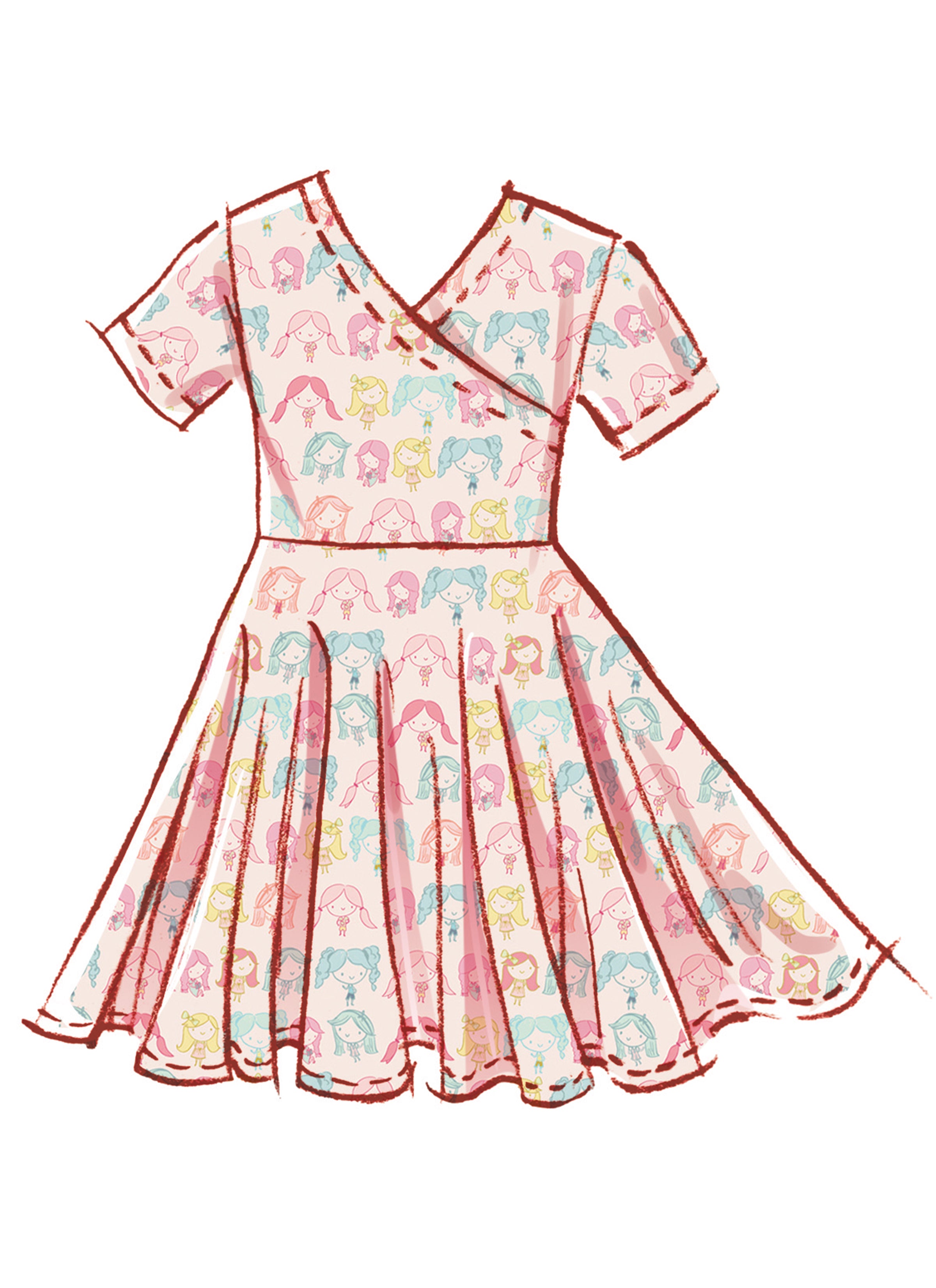 McCalls Child/Teen Dresses M8520