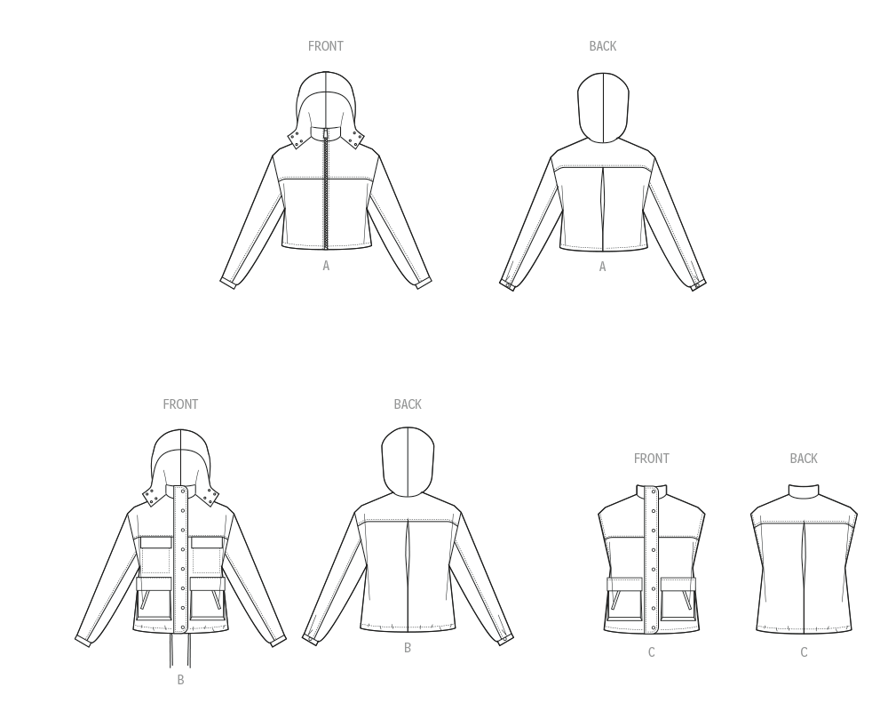 McCalls Jacket & Vest M8532