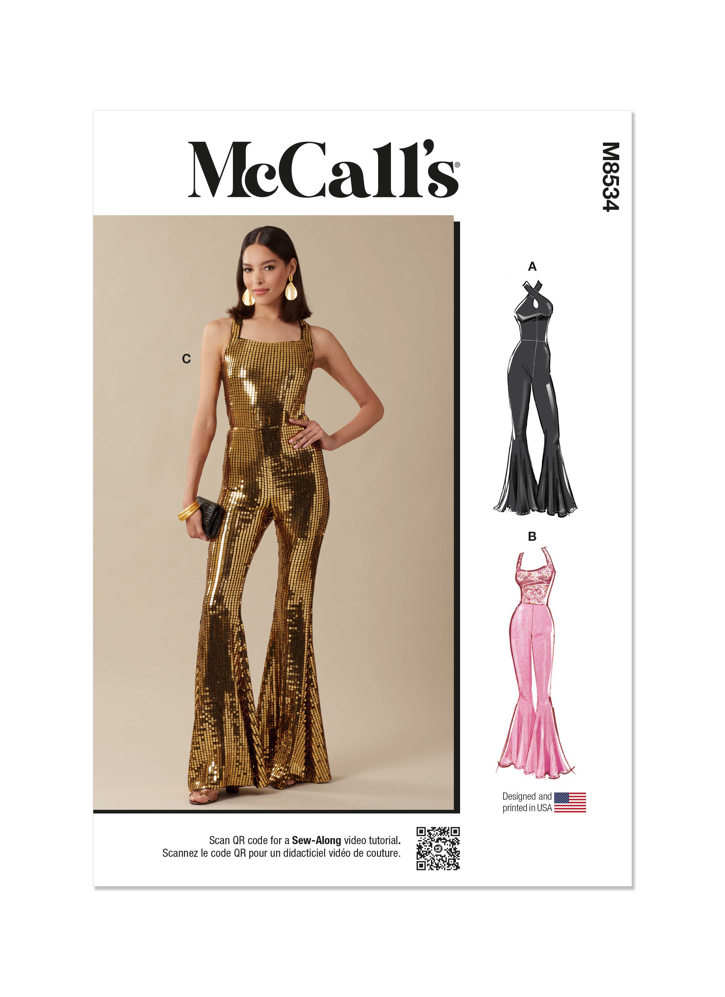 McCalls Jumpsuit M8534