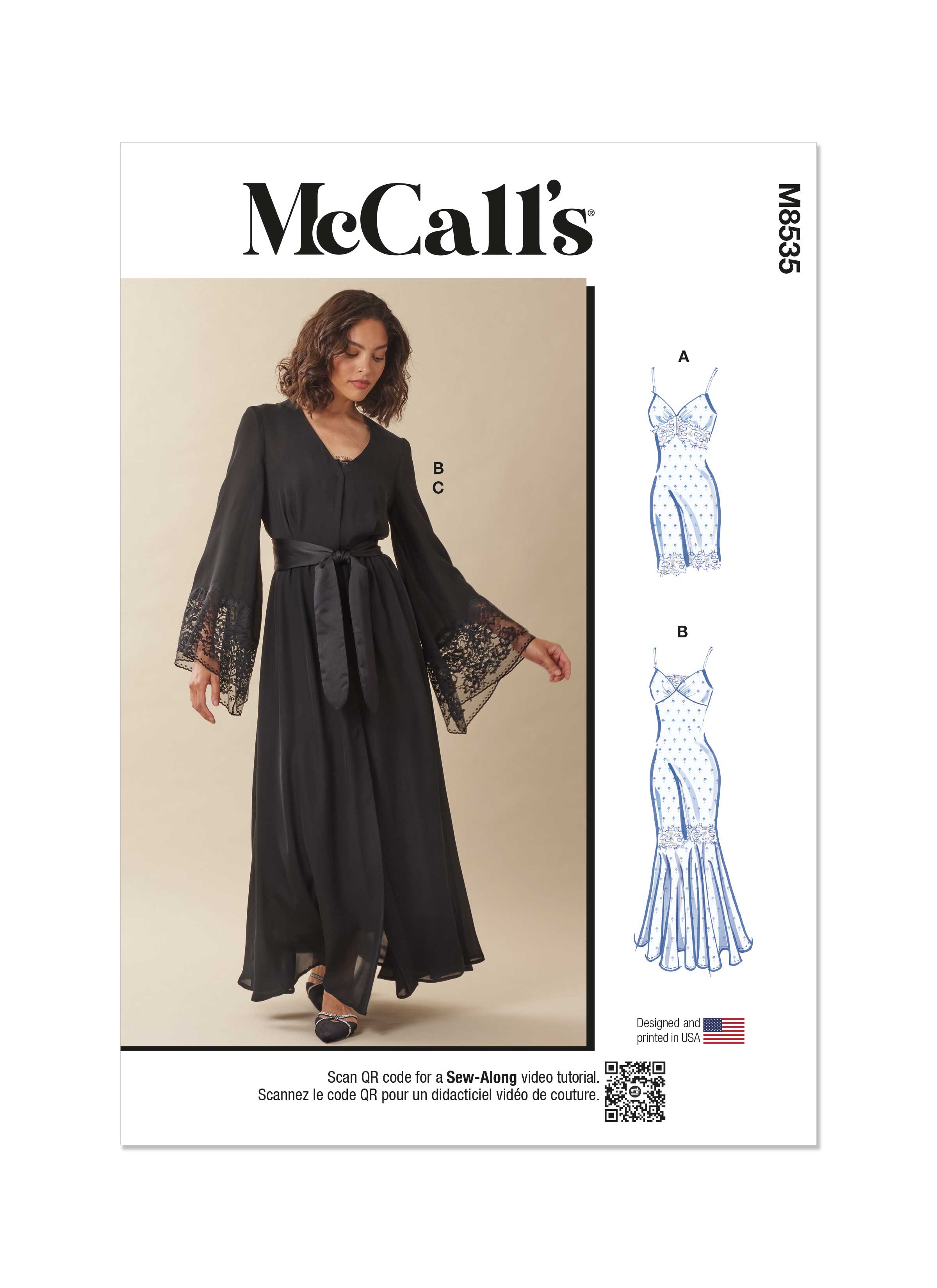 McCalls Loungewear/Nightwear M8535