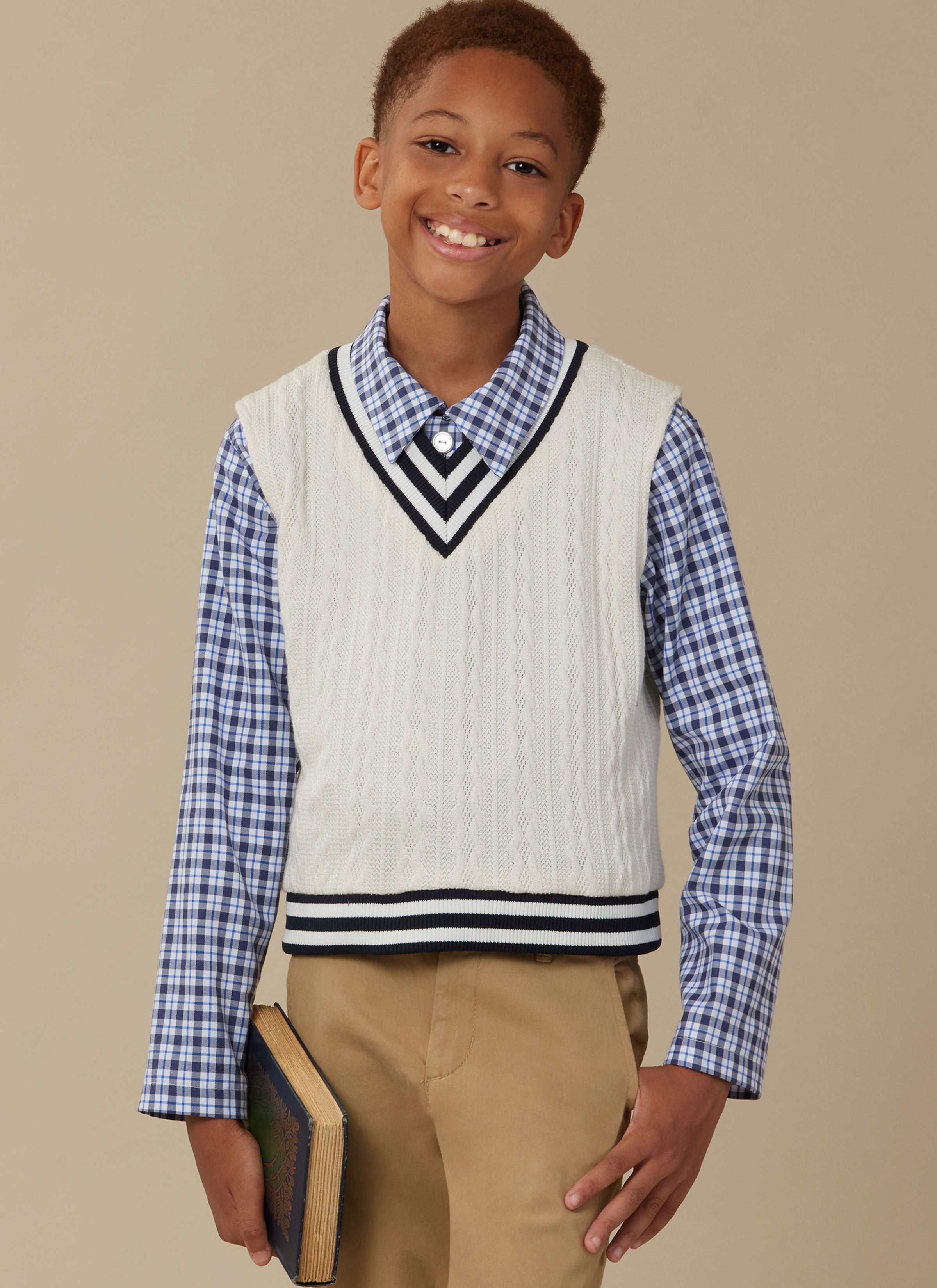 McCalls Boy/Teen Vest, Top & Shirt M8537