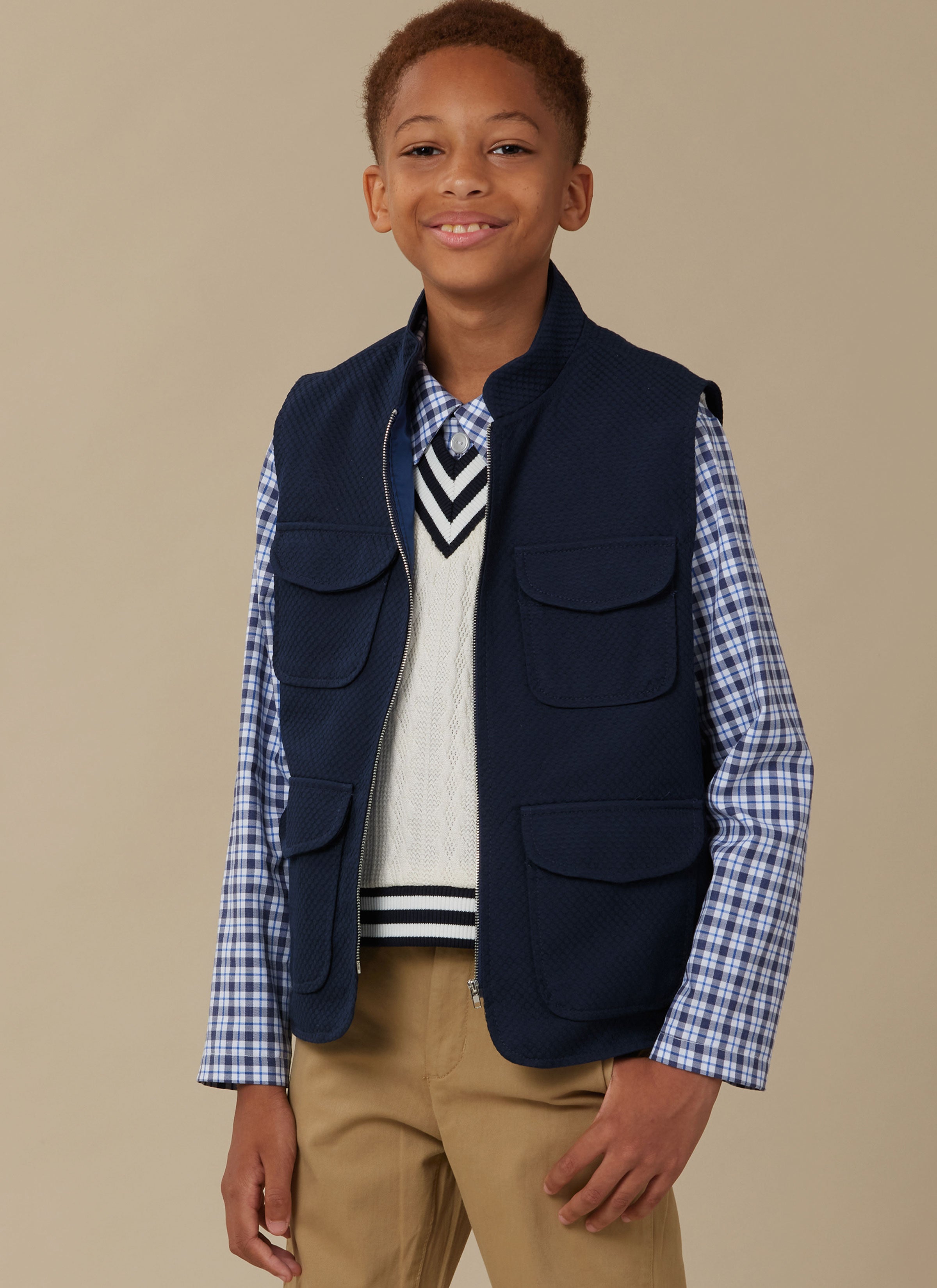 McCalls Boy/Teen Vest, Top & Shirt M8537