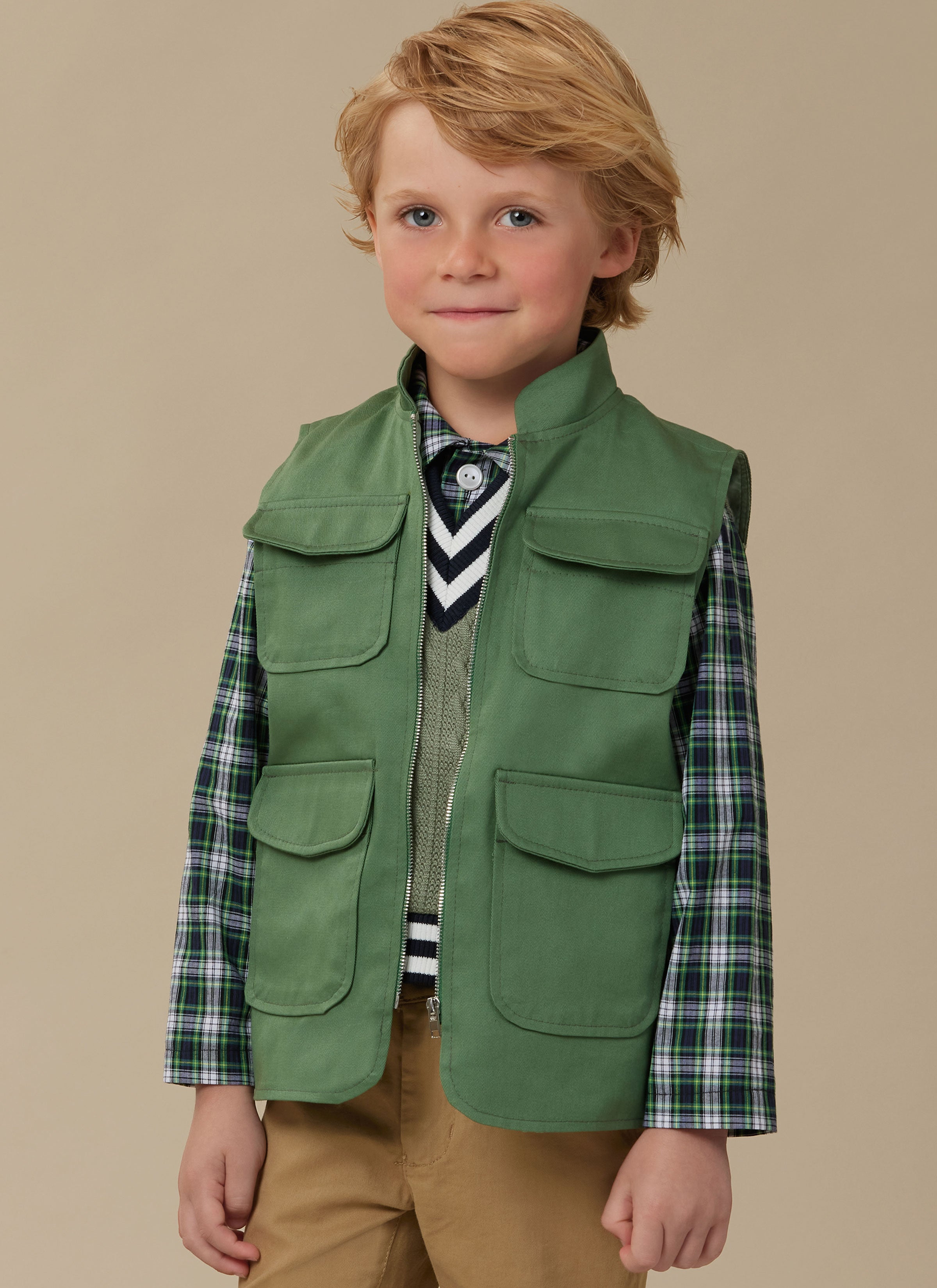 McCalls Boy/Teen Vest, Top & Shirt M8537