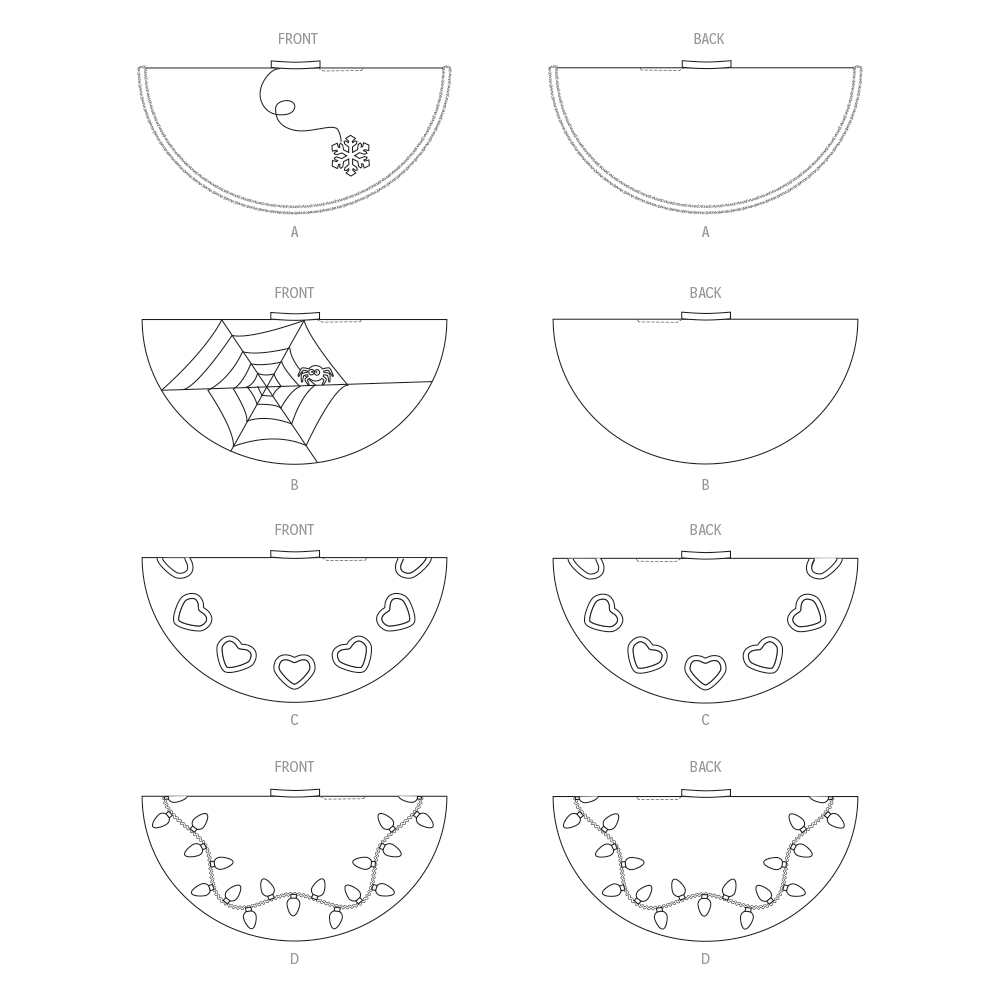 McCalls Circle Skirts M8548