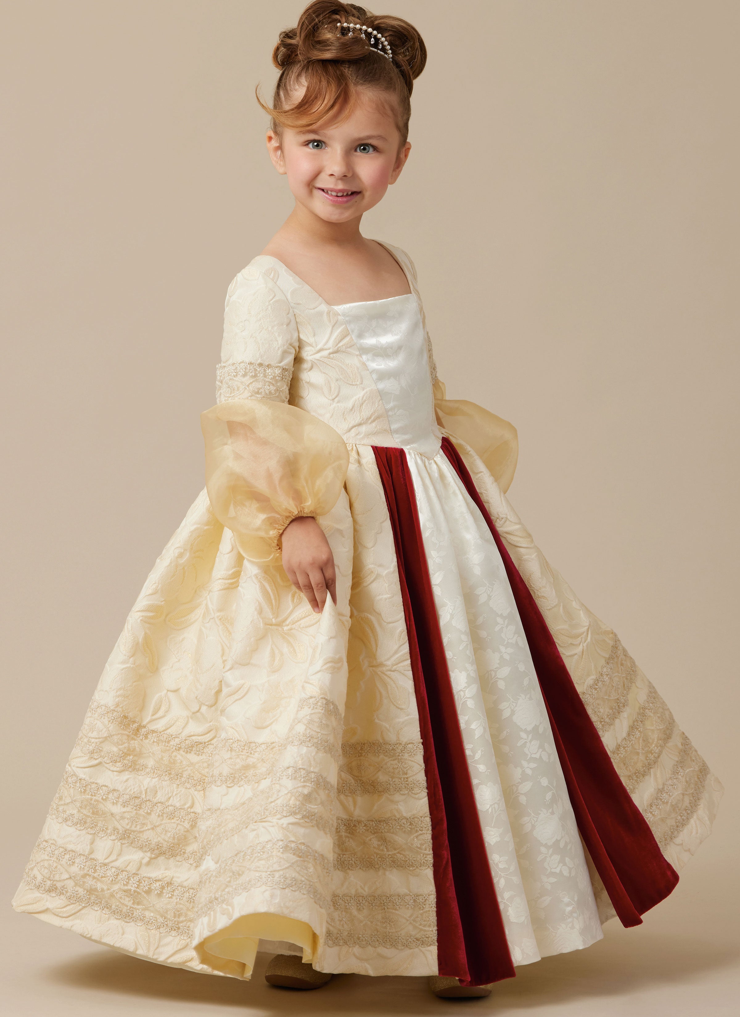 McCall's Children’s and Misses Princess Costume M8549