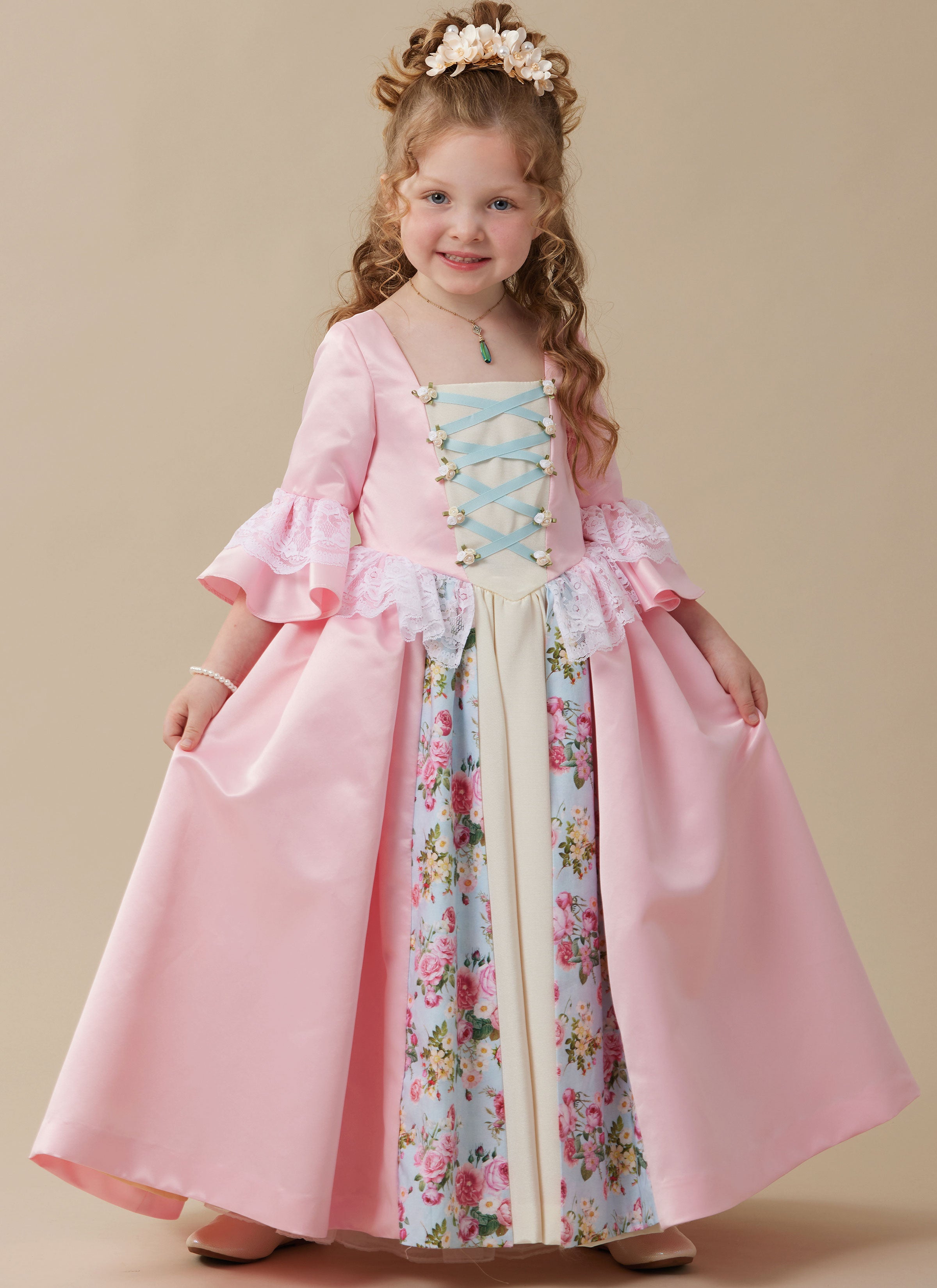 McCall's Children’s and Misses Princess Costume M8549