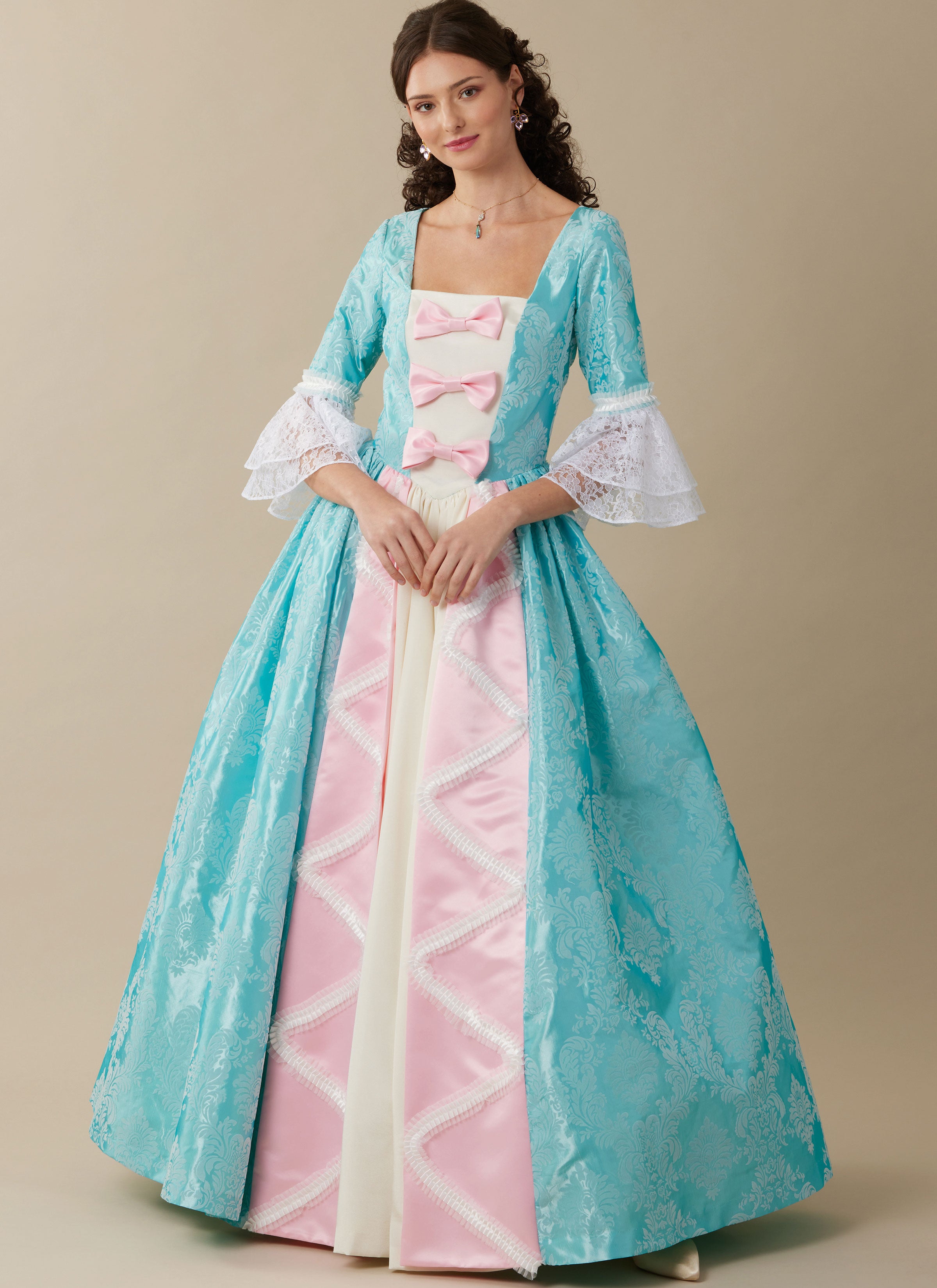 McCall's Children’s and Misses Princess Costume M8549