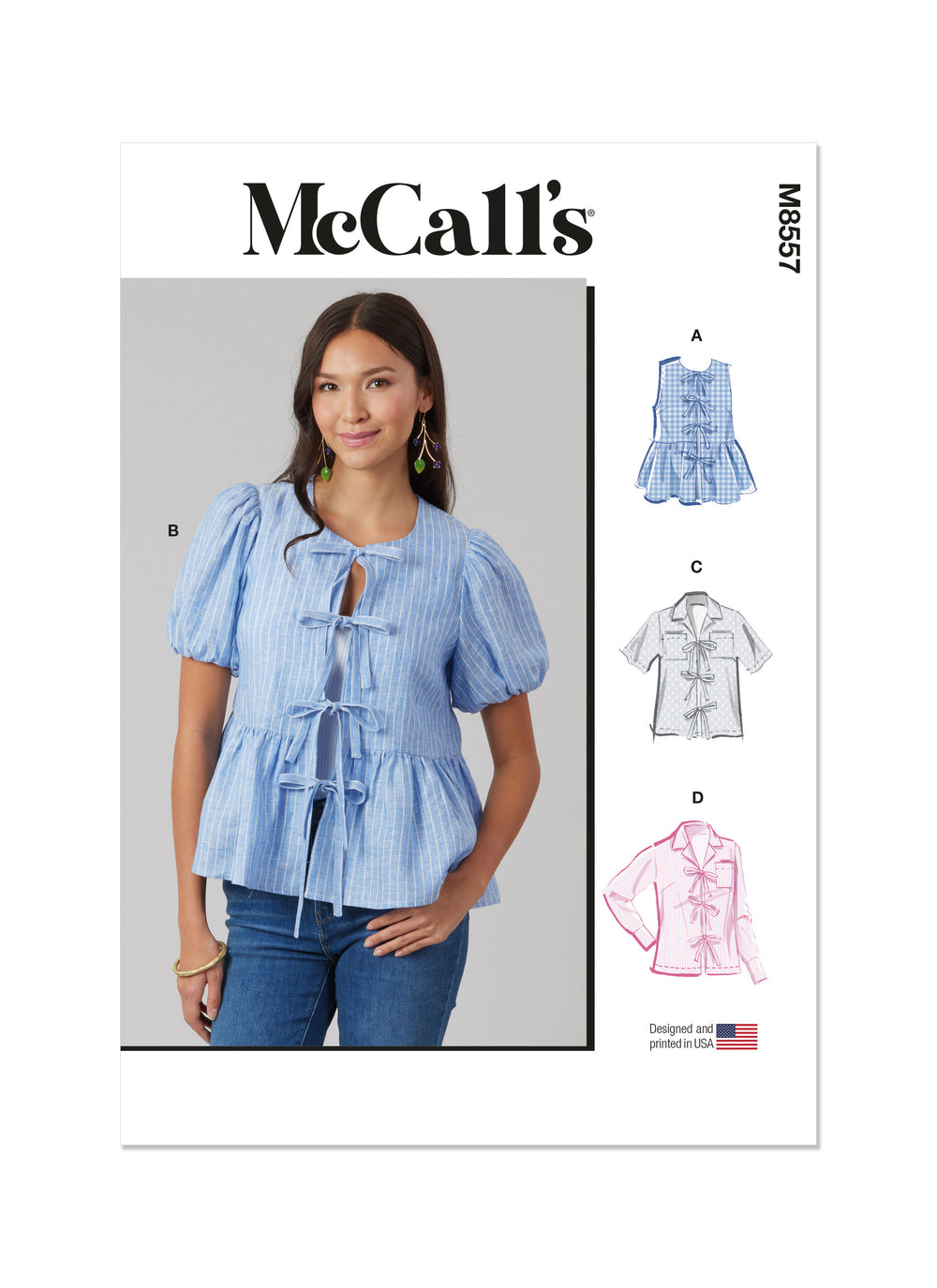 McCall's Tops M8557