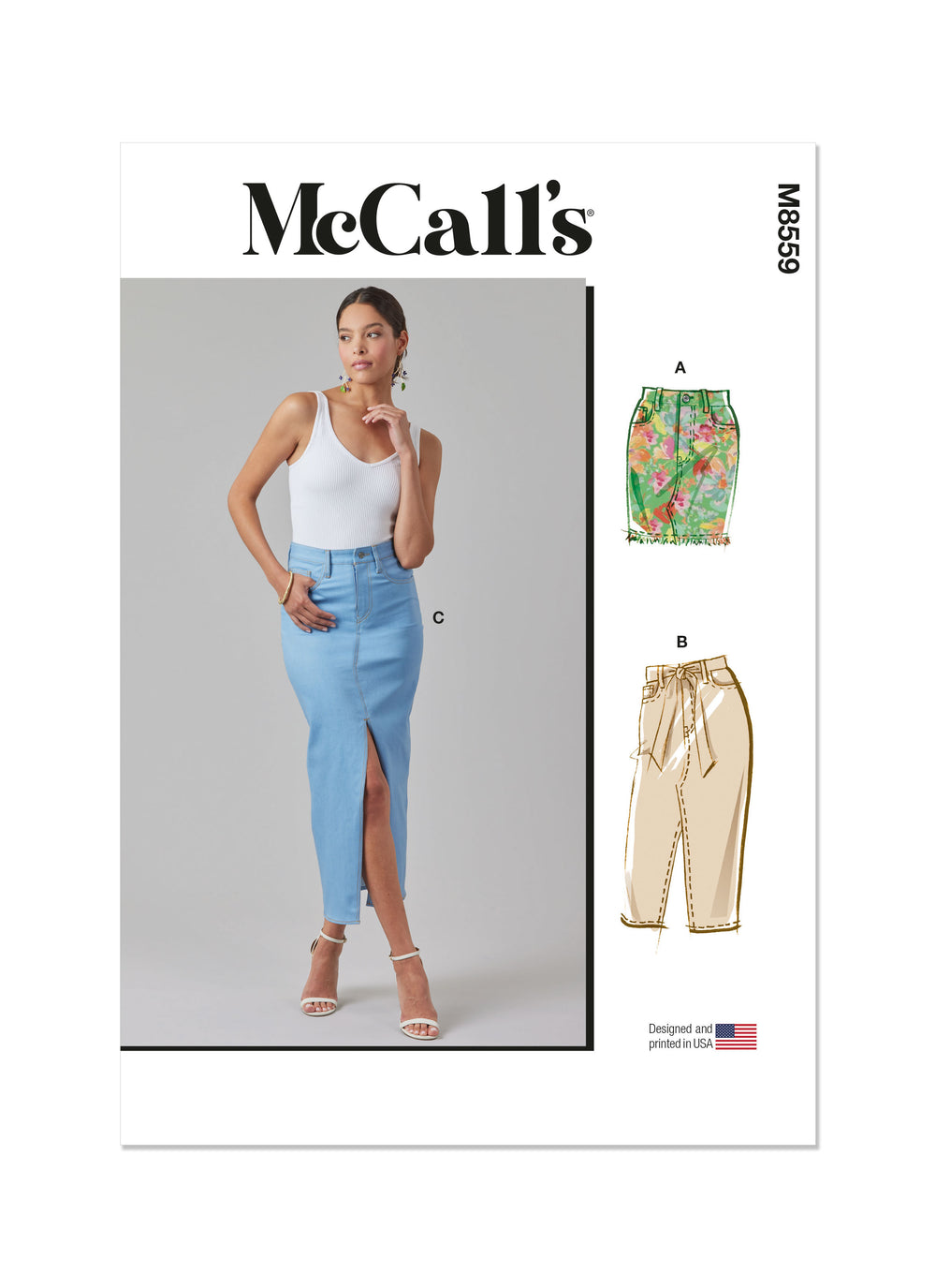 McCall's Skirt M8559