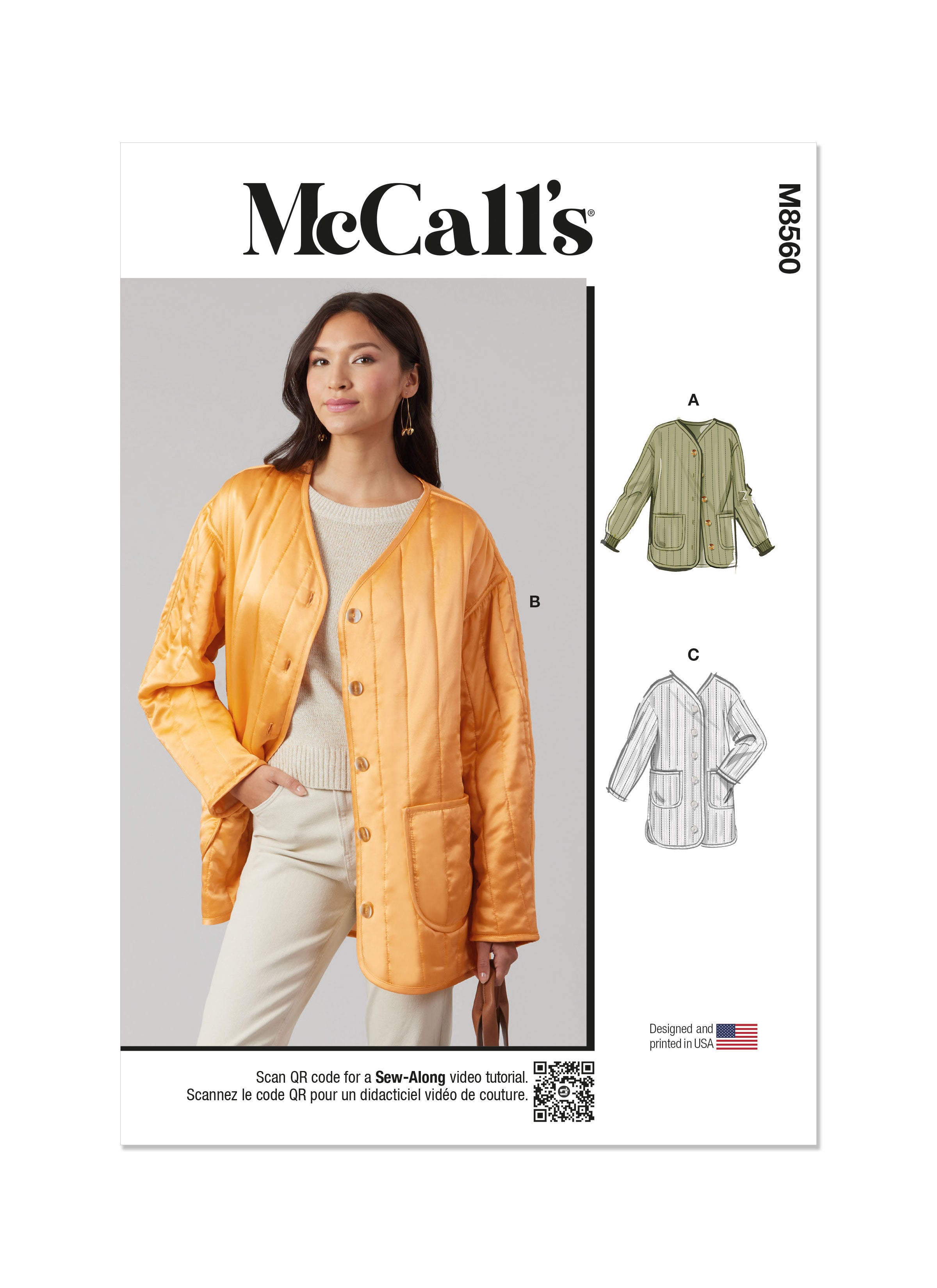 McCall's Jacket M8560