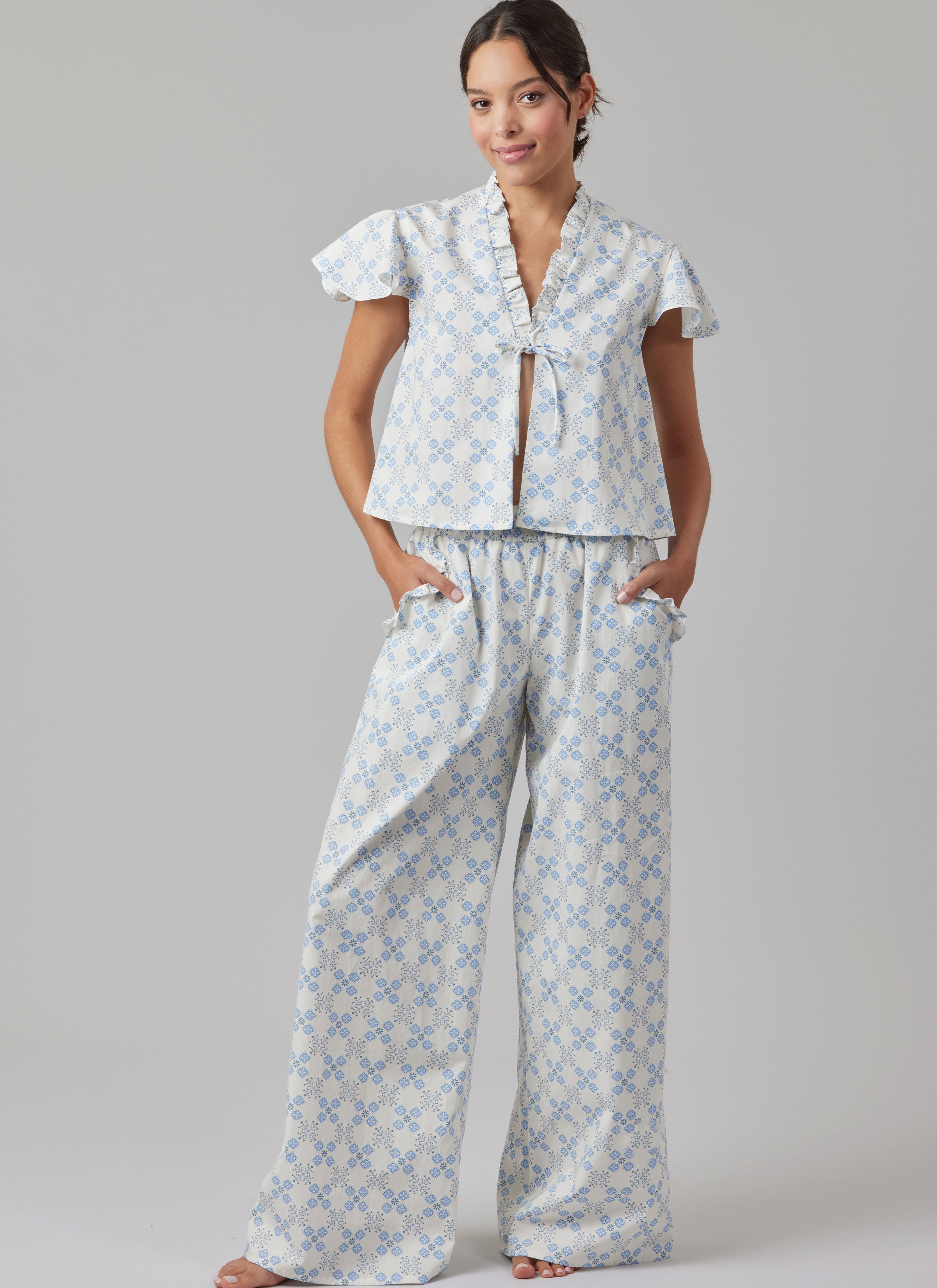 McCall's Lounge Tops, Shorts and Pants M8563 – The Fold Line