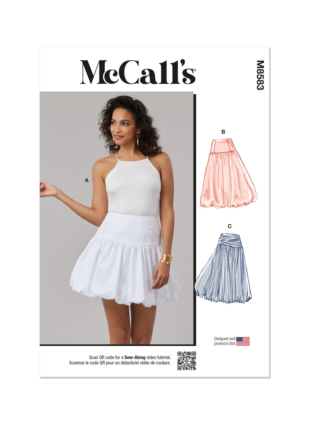 McCall's Skirt M8583