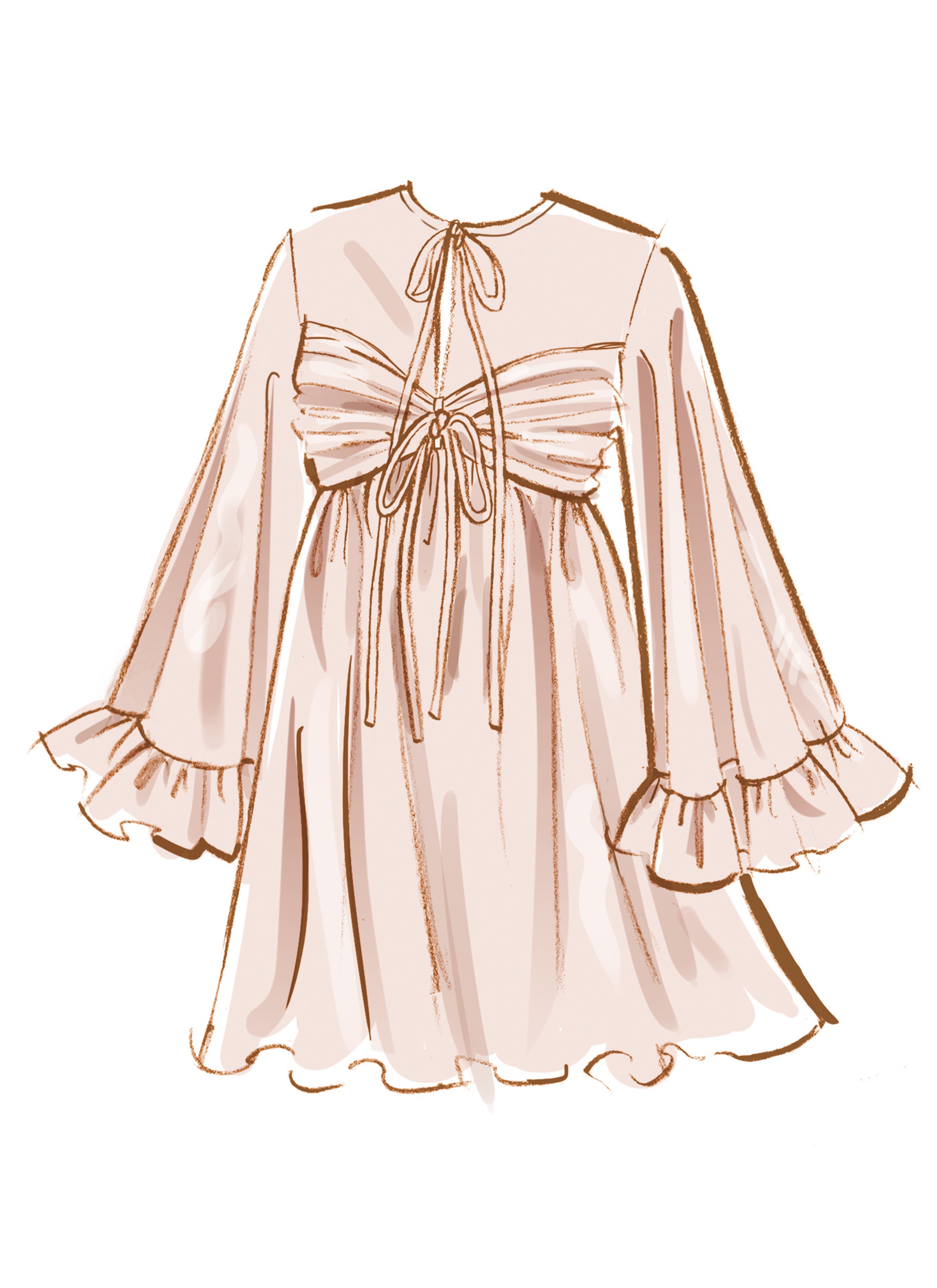 McCall's Misses' Babydoll Dress M8602