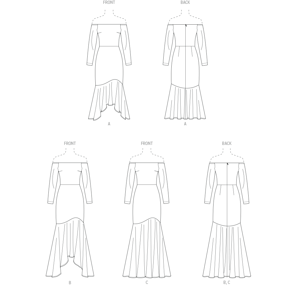 McCall's Misses' Dresses with Petite Lines M8605