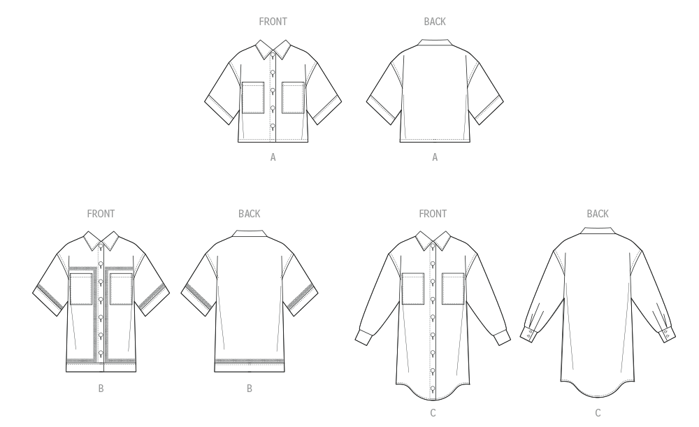 McCall's Misses' Shirt M8606