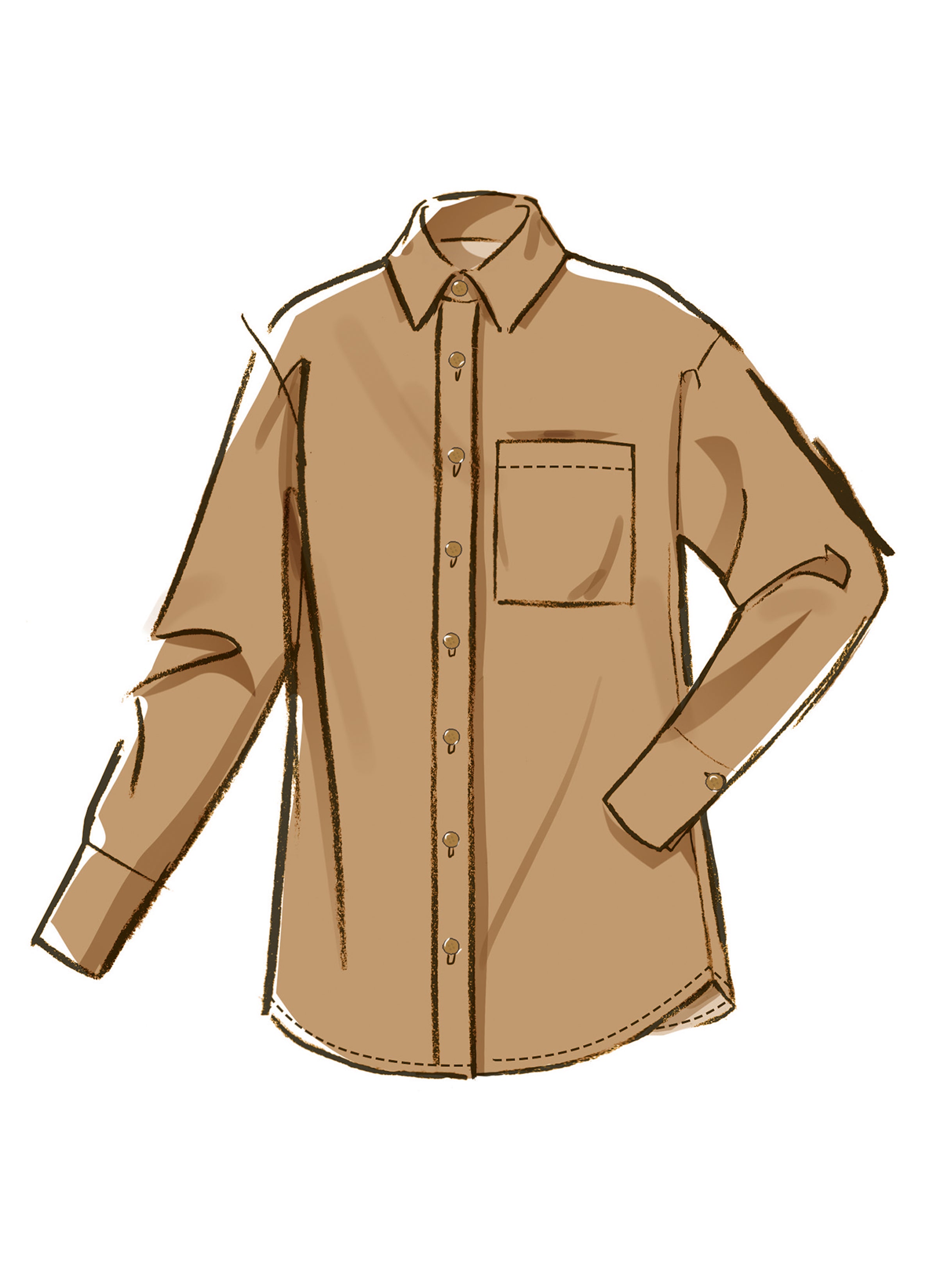 McCall's Misses' and Women's Shirt, Shorts and Trousers M8611