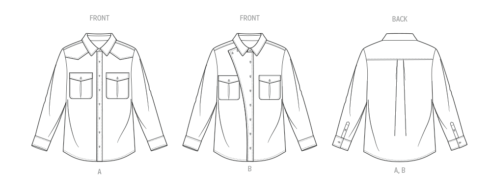 McCall's Unisex Shirts M8615