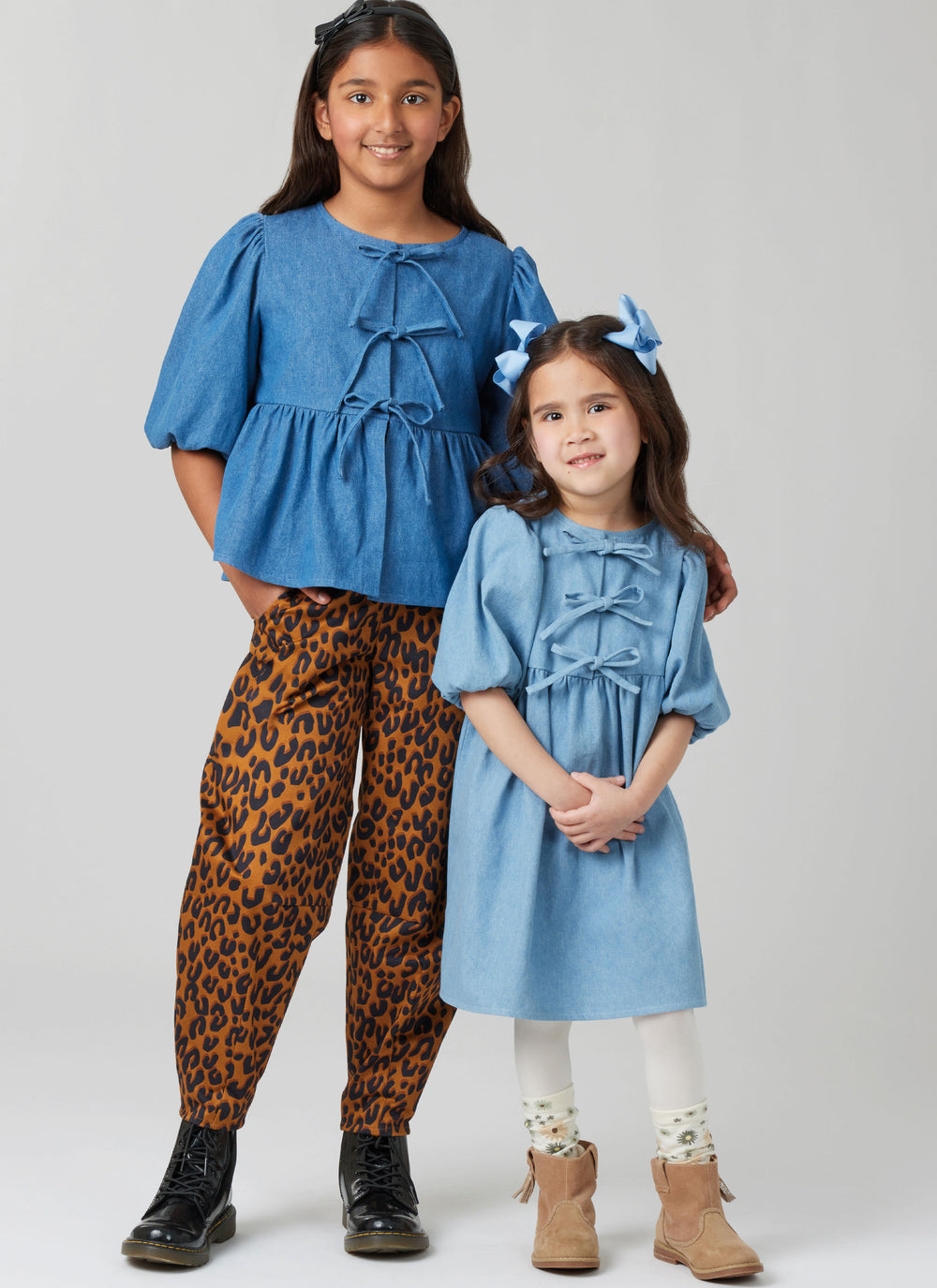 McCall's Children's and Girls' Top, Dress and Trousers M8618