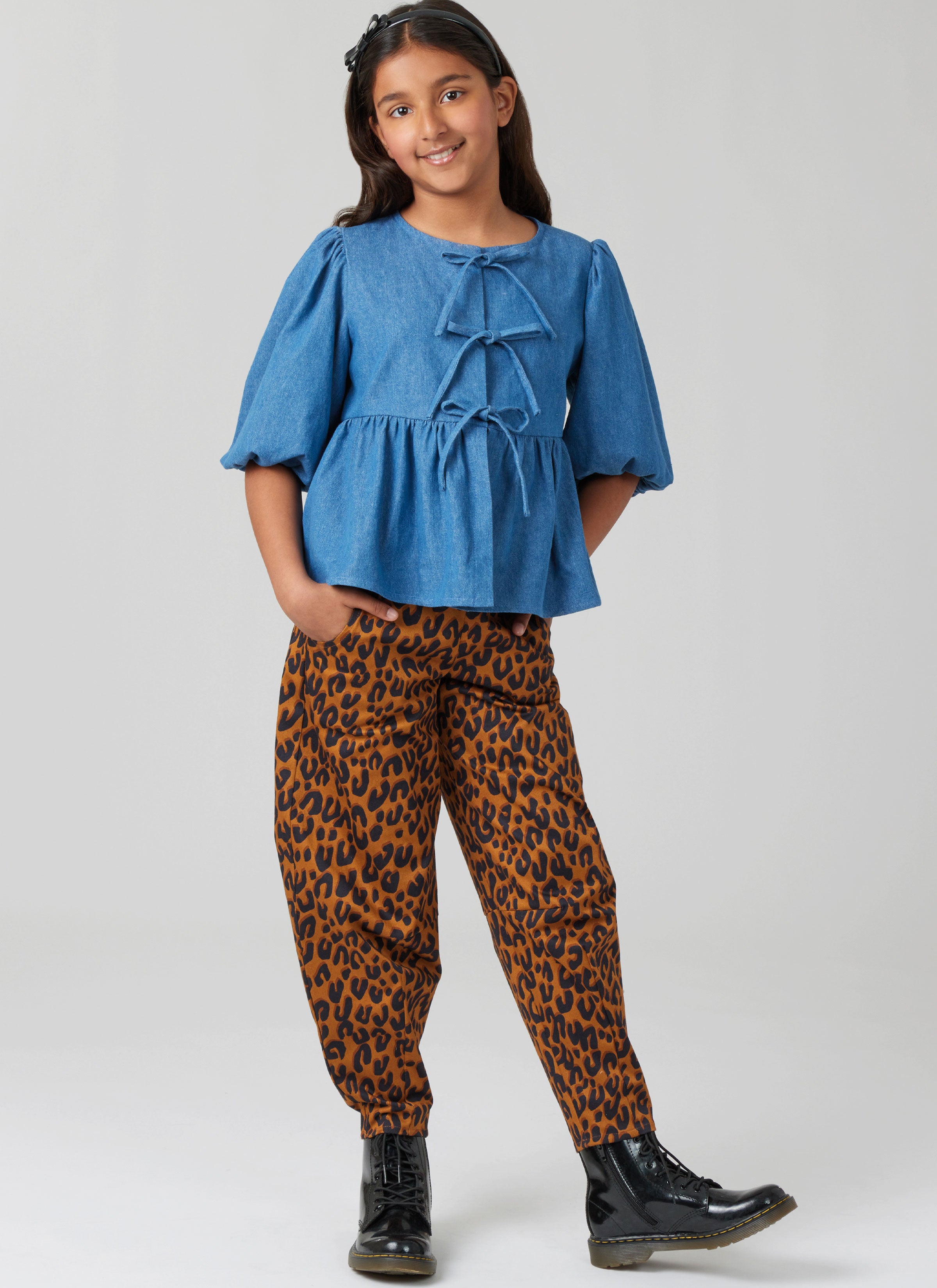 McCall's Children's and Girls' Top, Dress and Trousers M8618