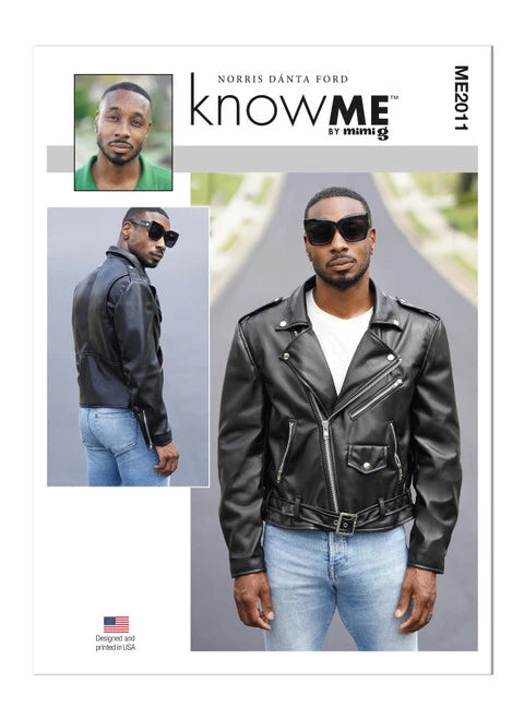 Know Me Men's Moto Jacket ME2011