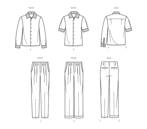 Know Me Men's Shirt and Trousers ME2018