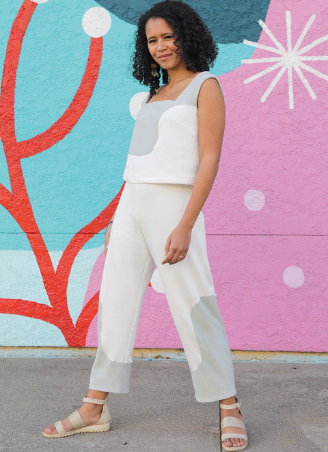 Know Me Crop Top & Trousers ME2033 – The Fold Line