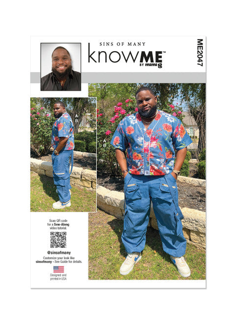Know Me Men's Shirt and Joggers ME2047