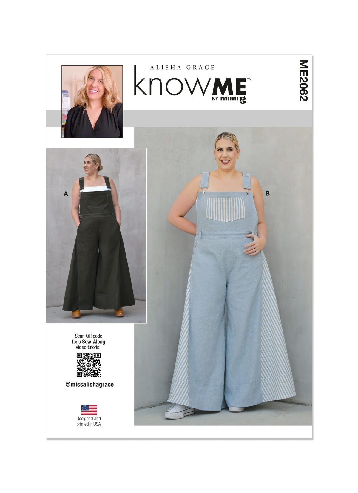 Know Me Overalls ME2062 – The Fold Line
