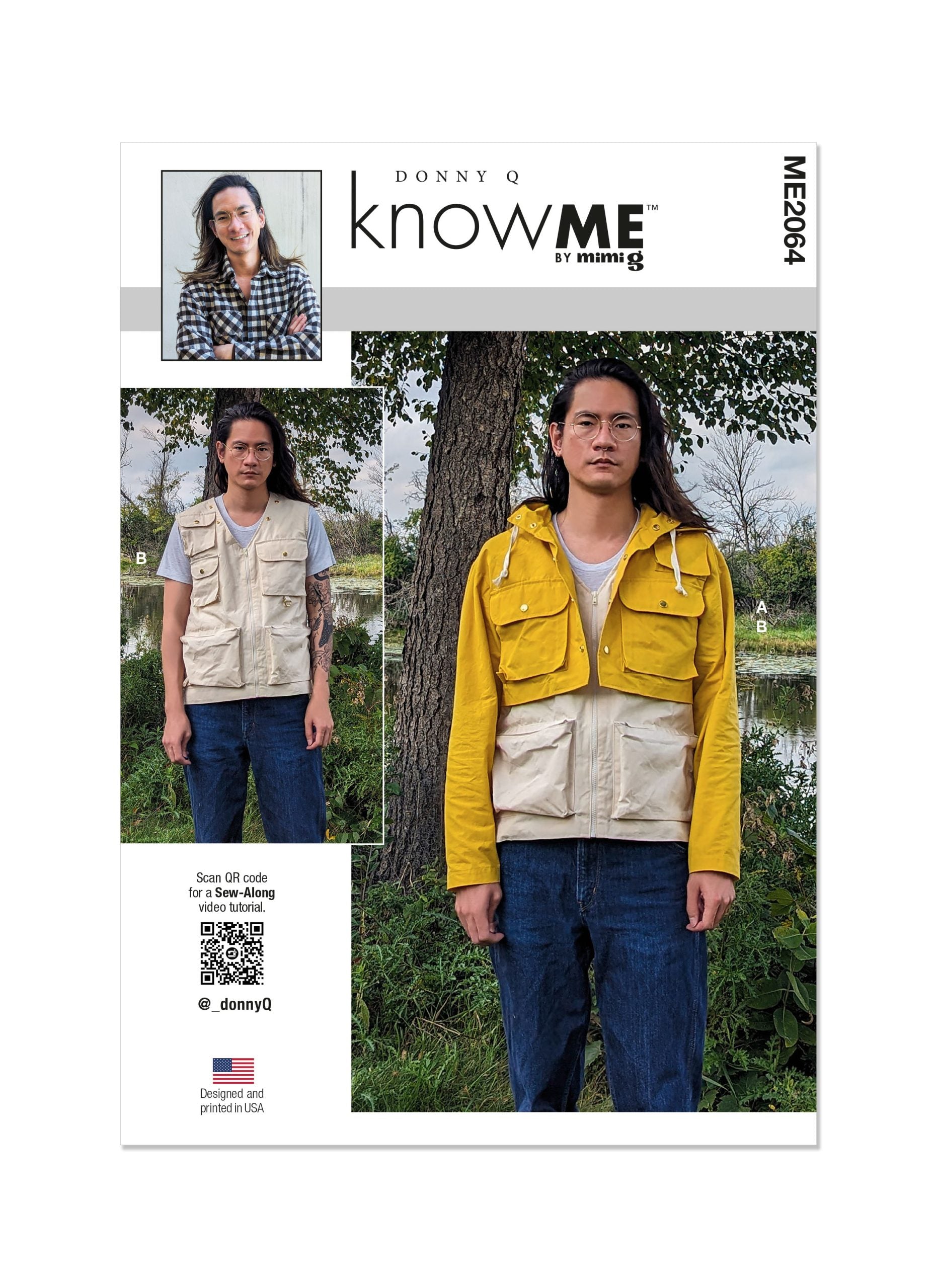 Know Me Men's Jacket & Vest ME2064