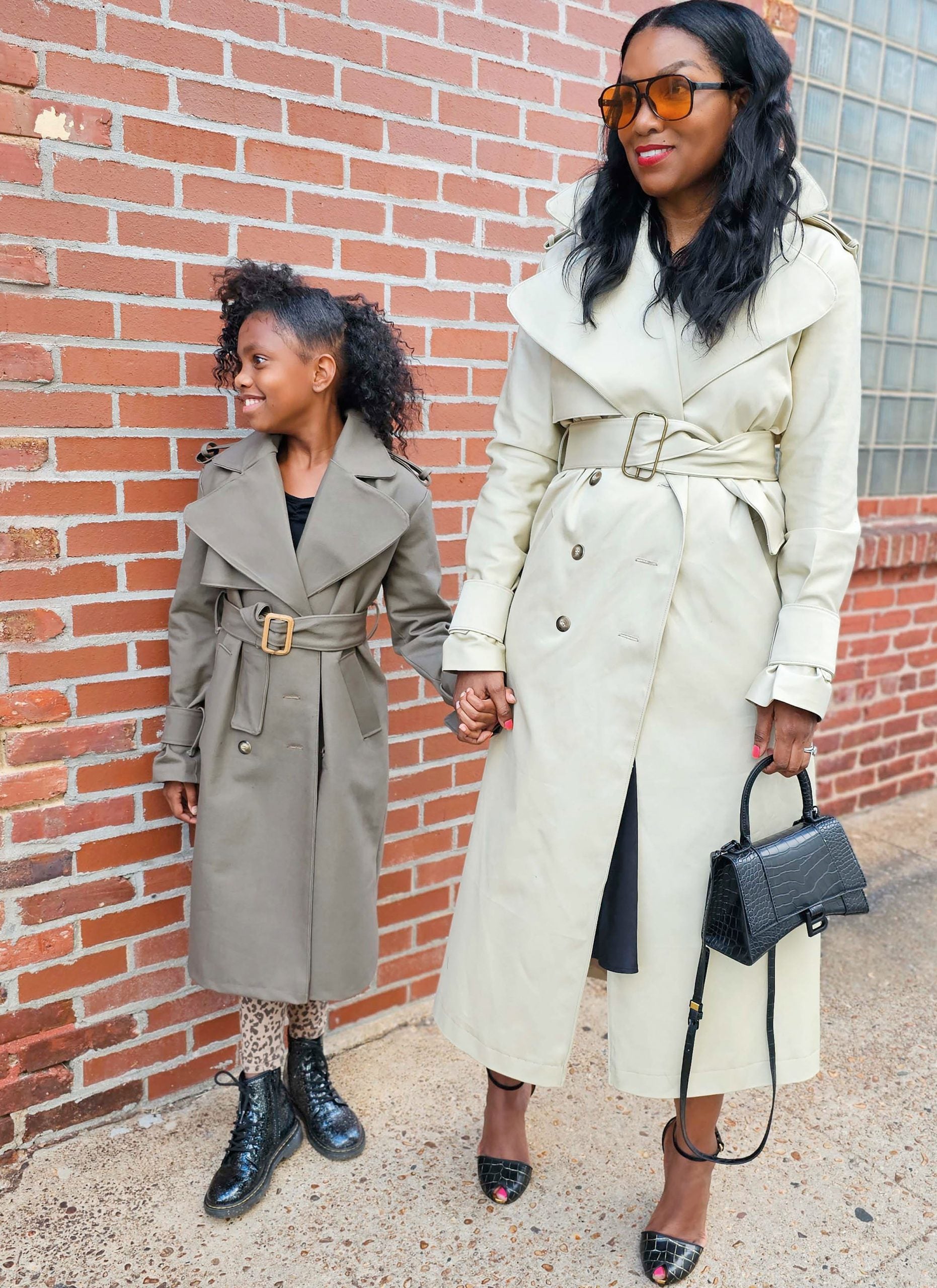Know Me Child/Woman Trench Coat ME2070