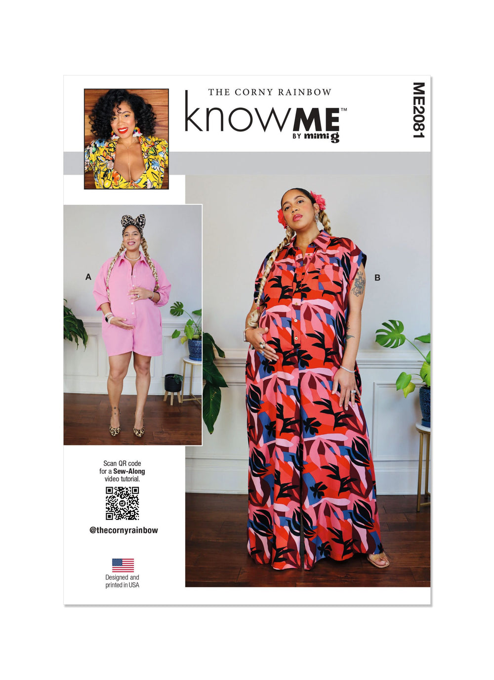 Know Me Maternity Romper & Jumpsuit ME2081