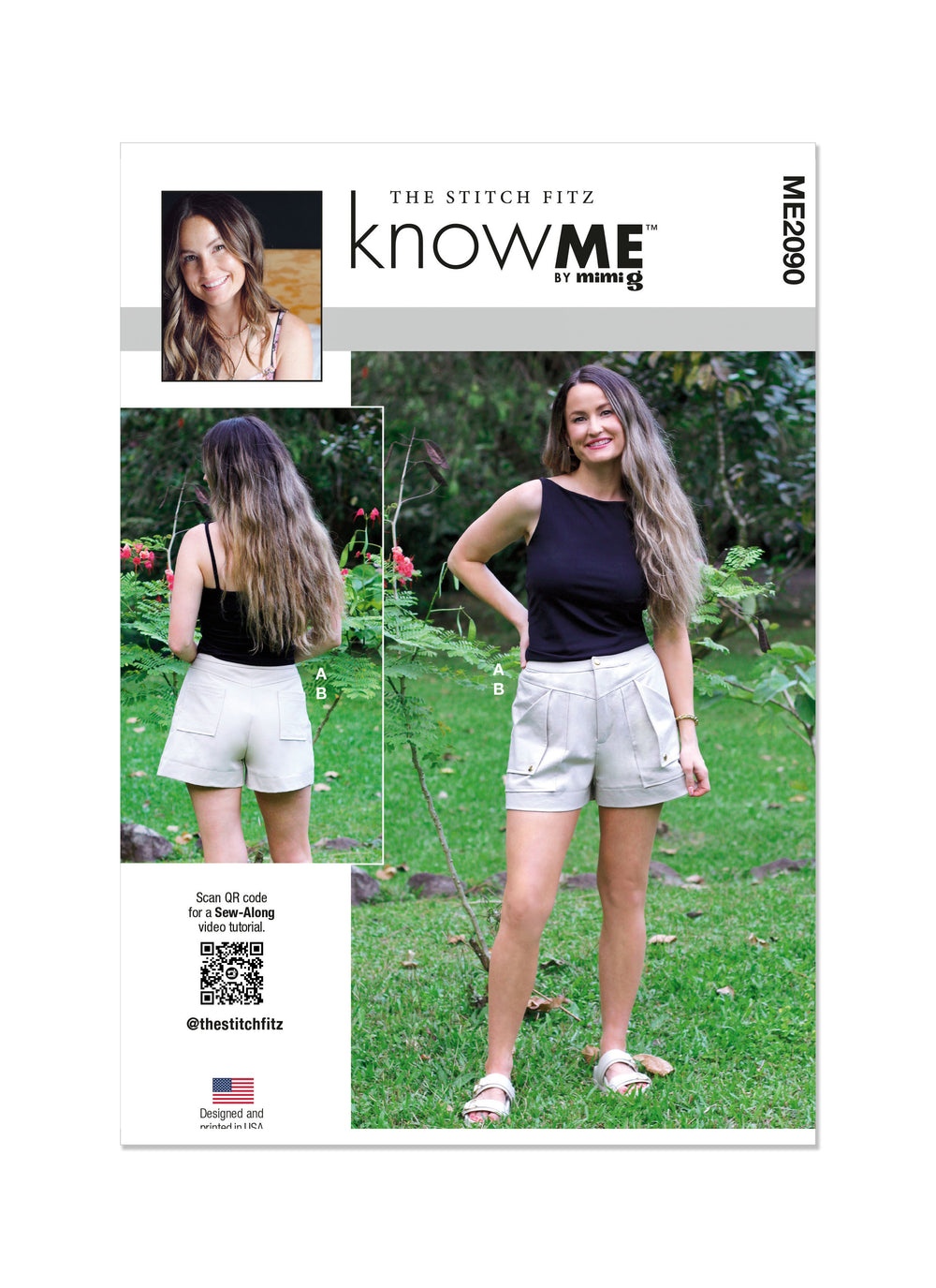 Know Me  Shorts & Top ME2090