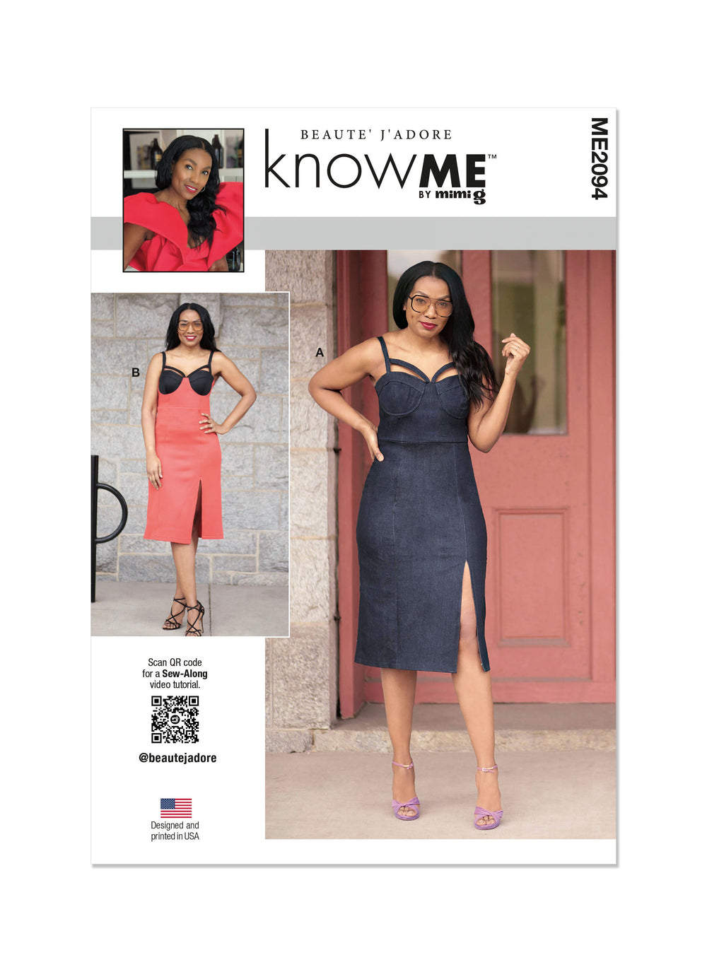 KNOW ME Dress ME2094