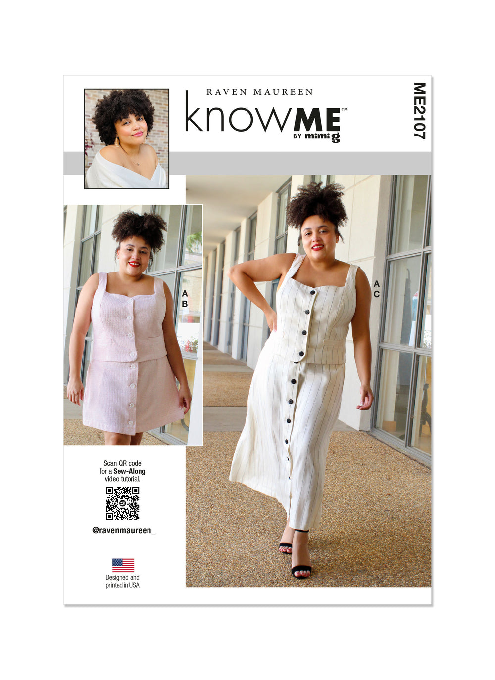 Know Me Top and Skirt ME2107