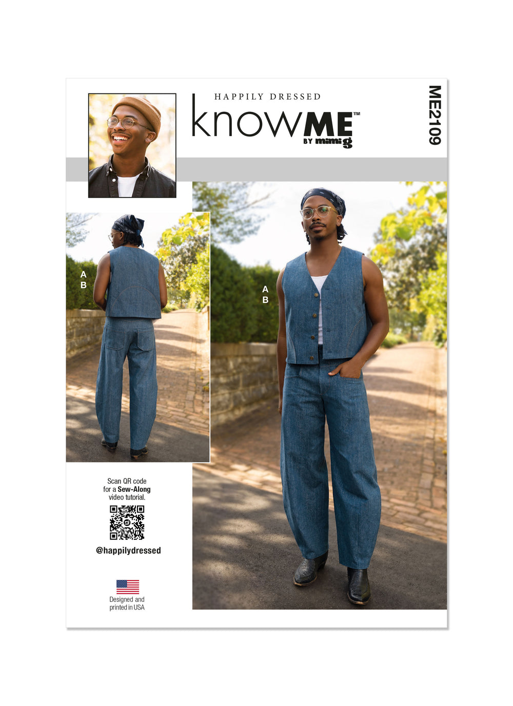 Know Me Men's Vest and Pants ME2109