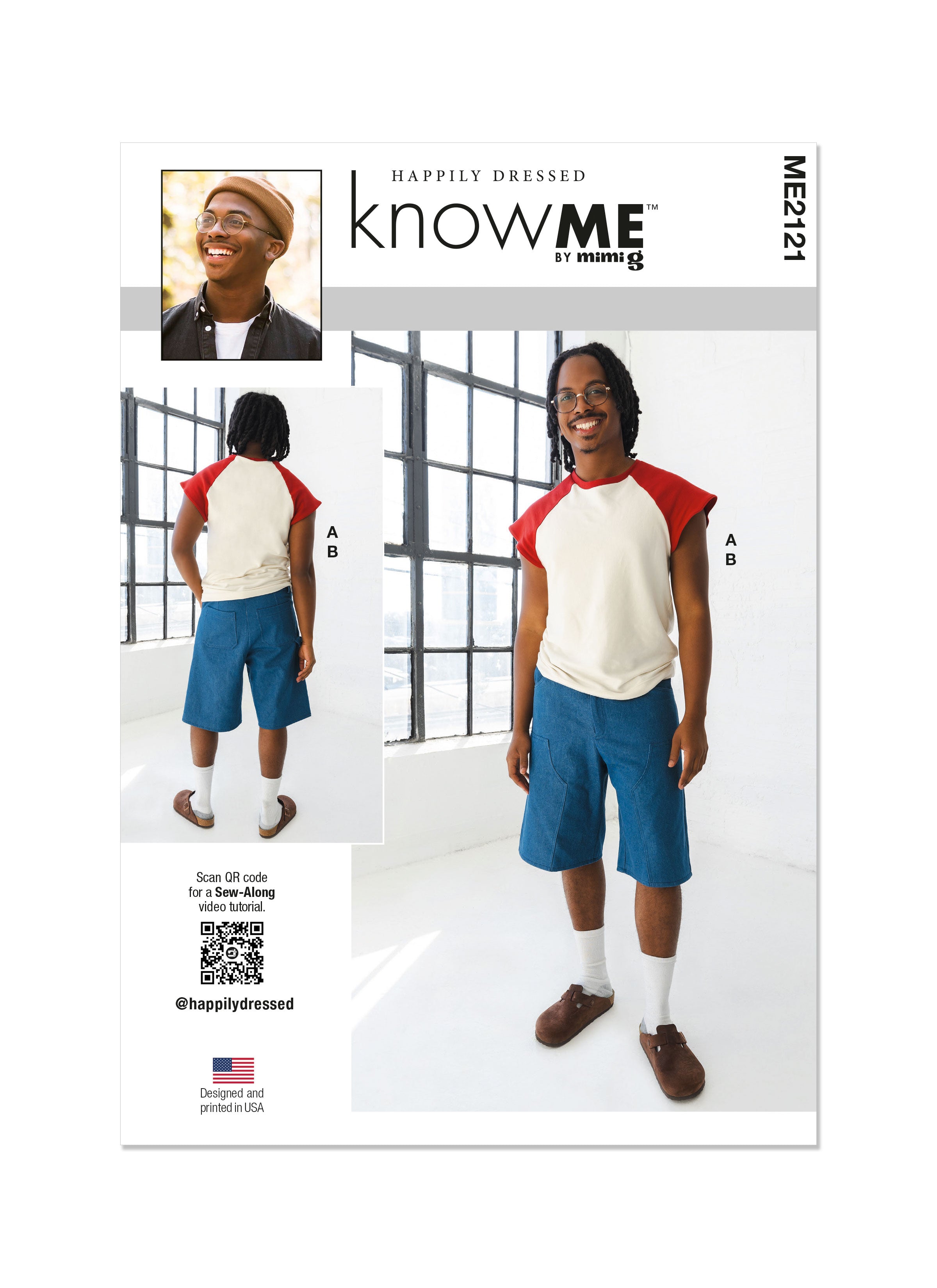 Know Me Men's T-Shirt and Shorts ME2121
