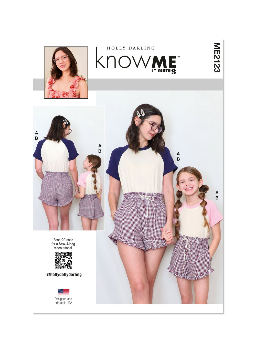 Know Me Child/Woman T-Shirt and Shorts ME2123