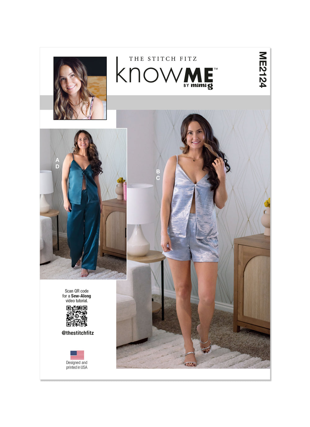 Know Me Top, Shorts and Trousers ME2124