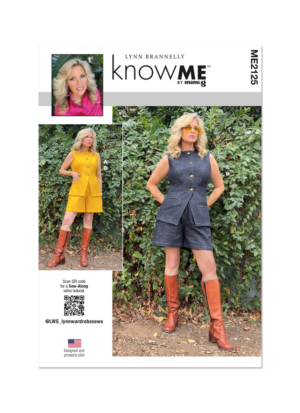 Know Me Vest and Shorts ME2125