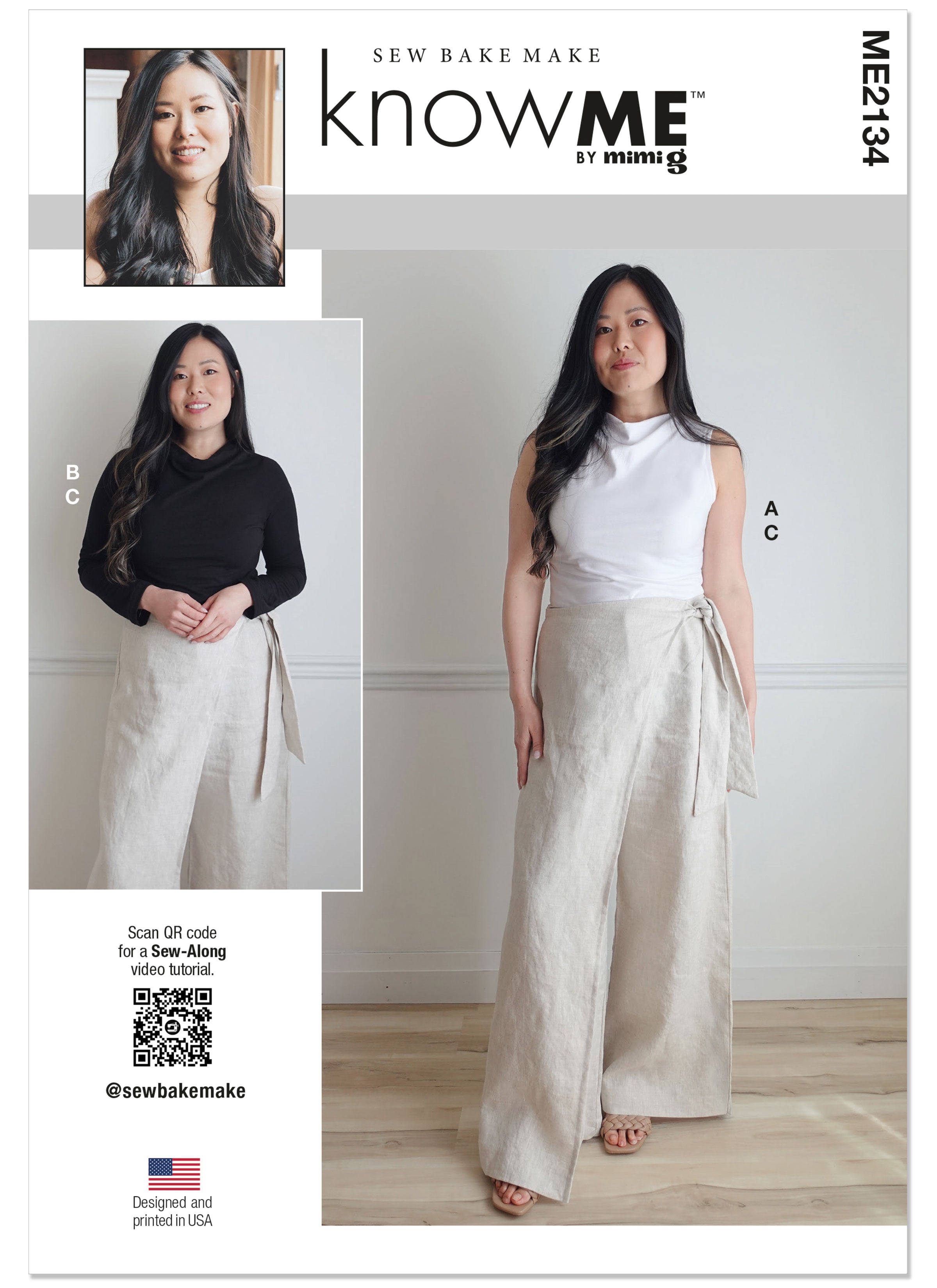 Know Me Misses' Trouser and Knit Top ME2134