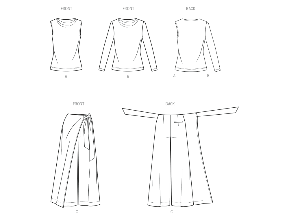 Know Me Misses' Trouser and Knit Top ME2134