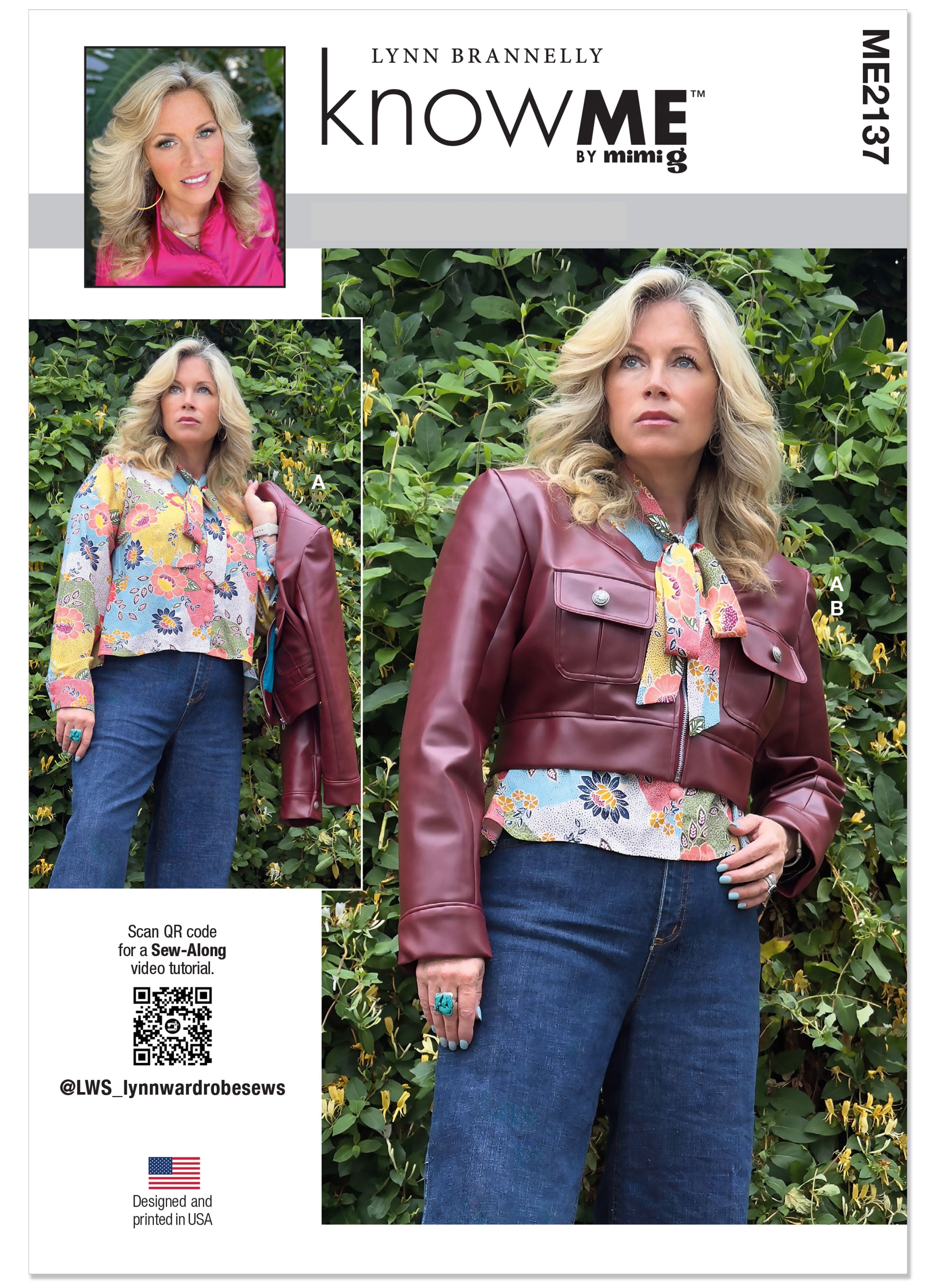 Know Me Misses' Blouse and Jacket ME2137