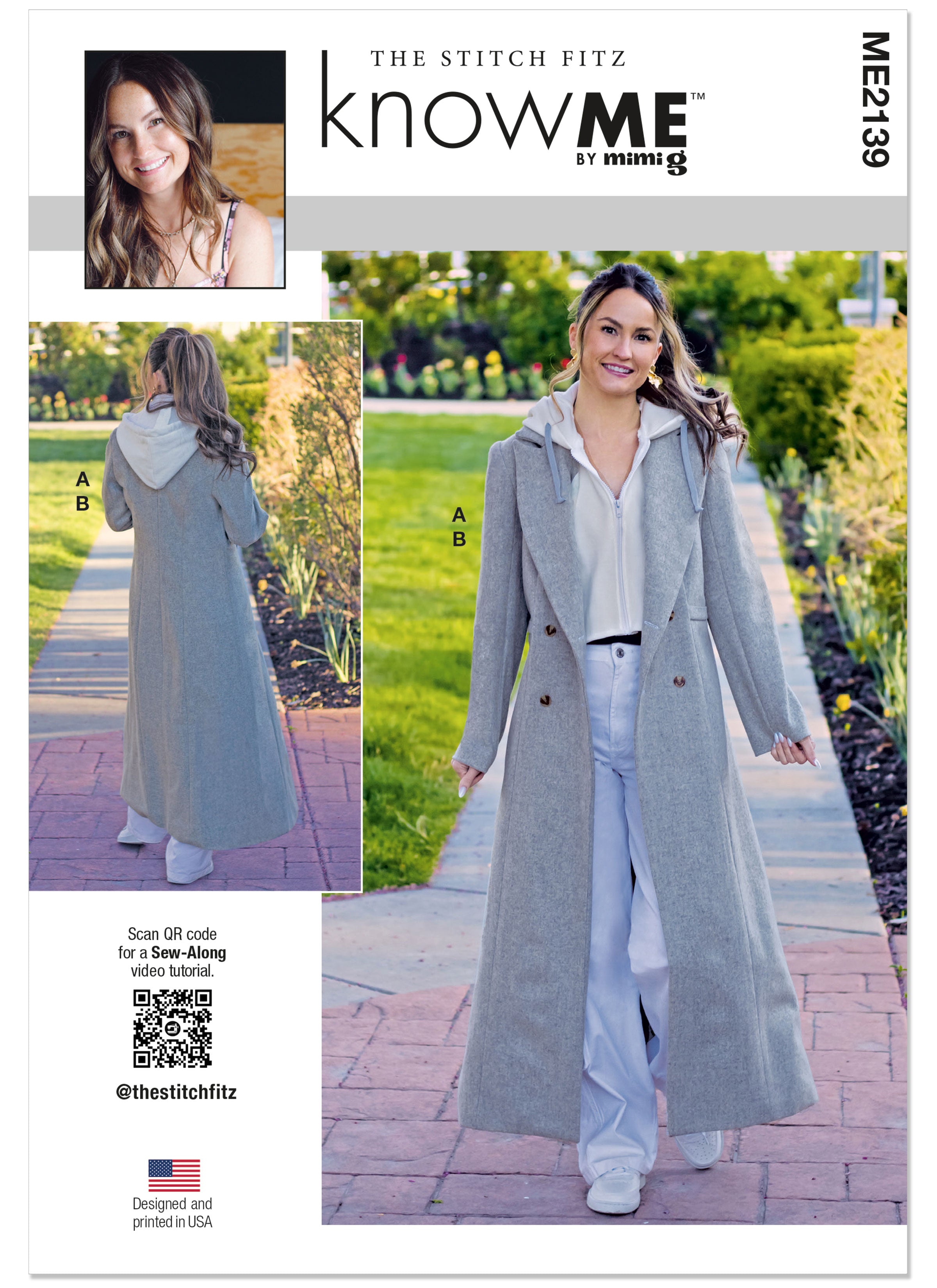 Know Me Misses' Coat and Hoodie Insert ME2139