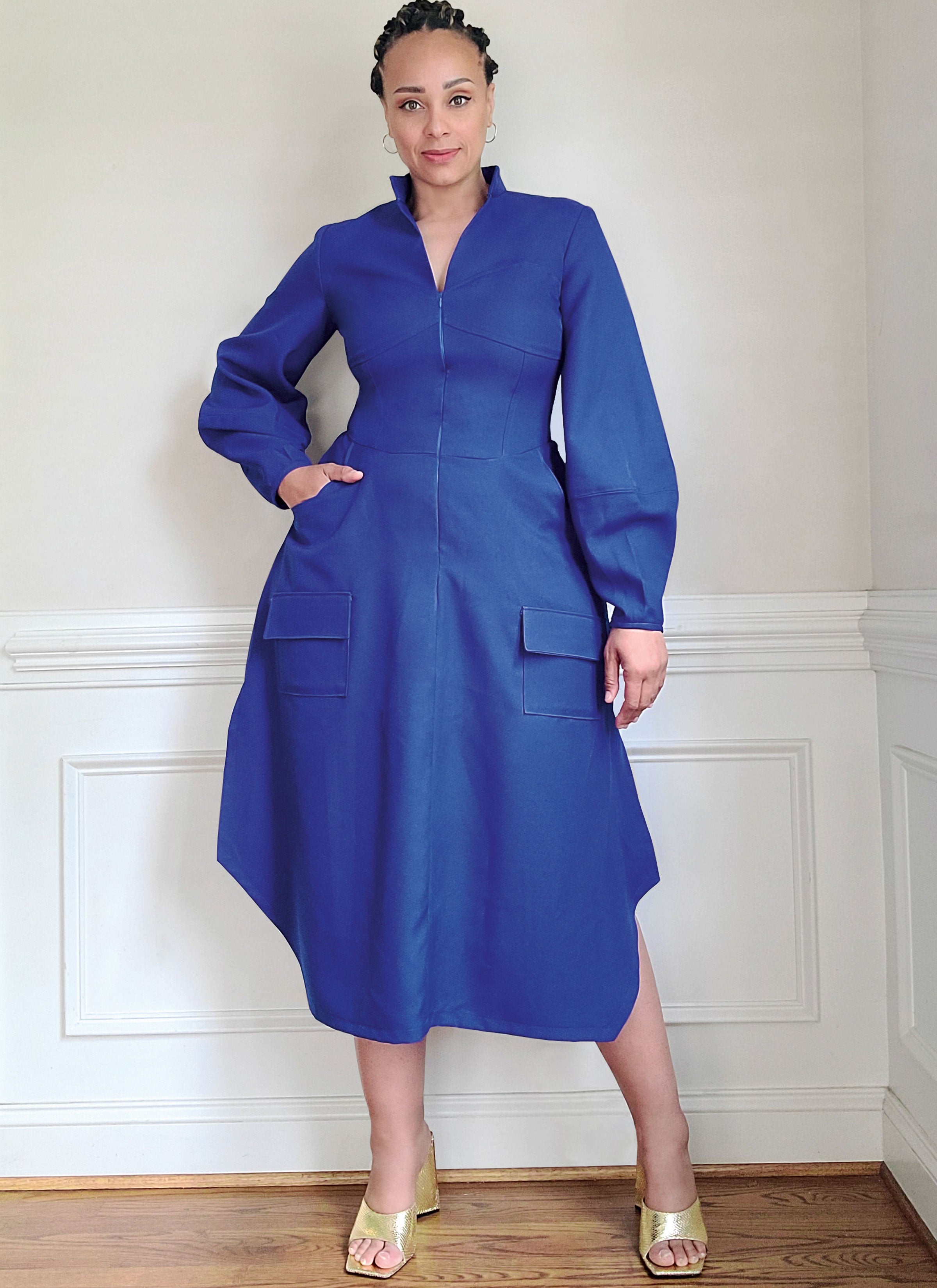 Know Me Misses' Shirtdress ME2140