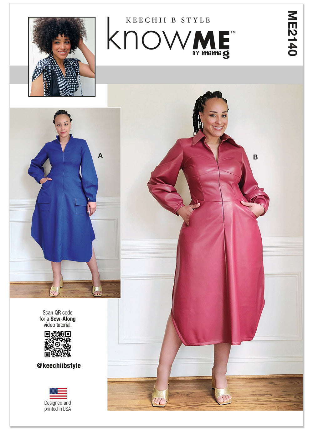 Know Me Misses' Shirtdress ME2140